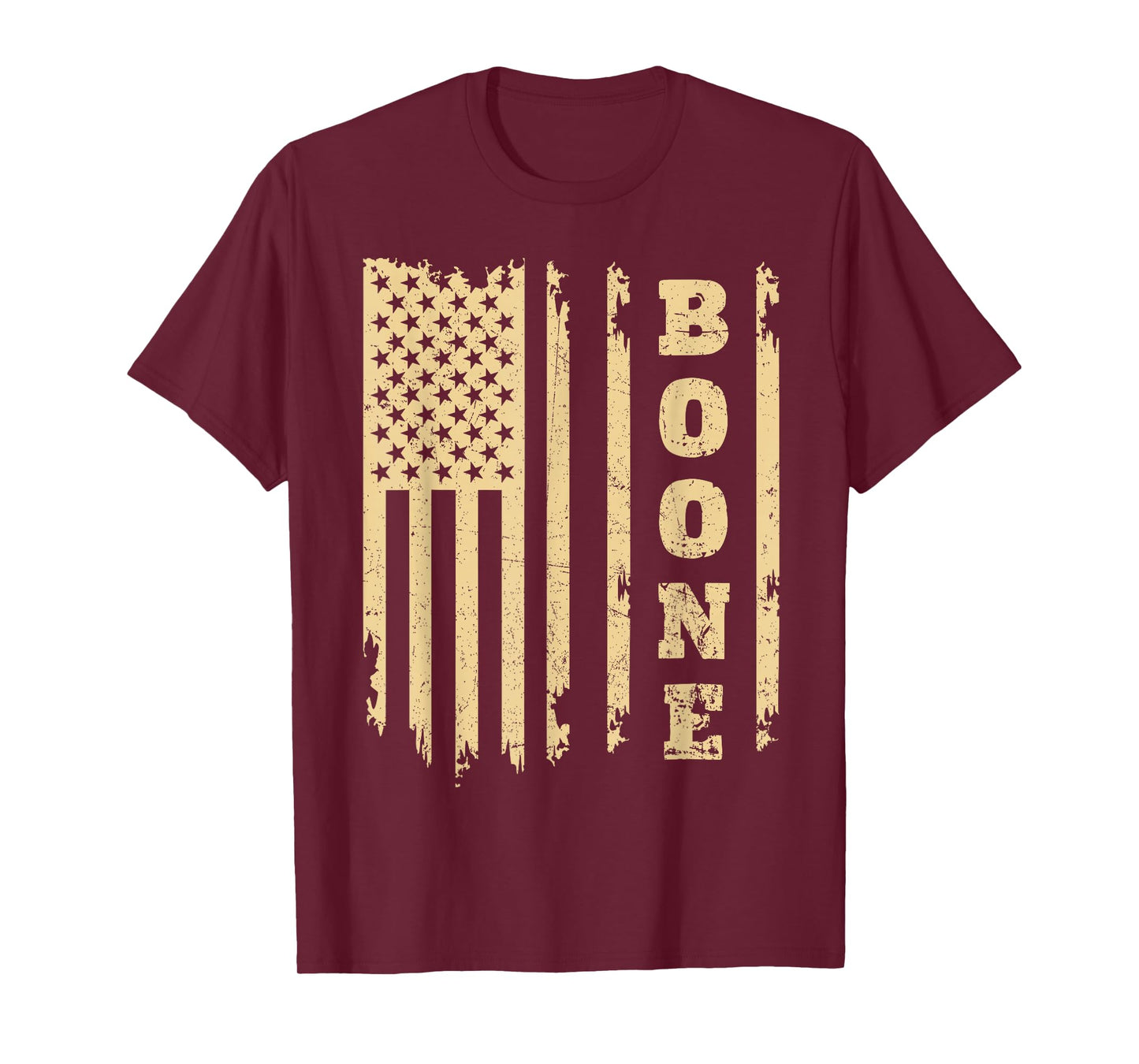 Boone Family Name I Love Boone Personalized Vintage T-Shirt