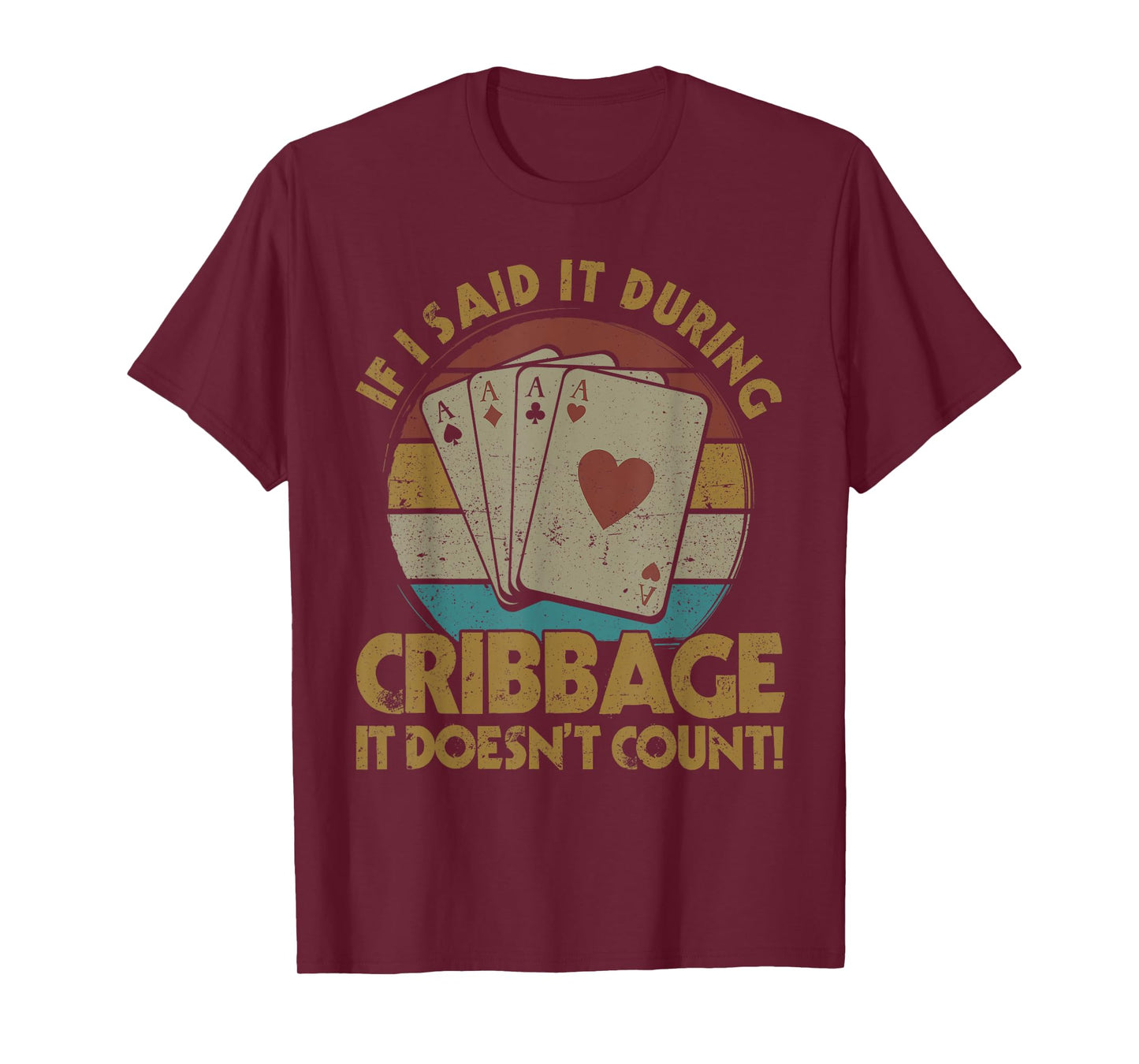 Cribbage Board Game Funny Cribbage Player T-Shirt