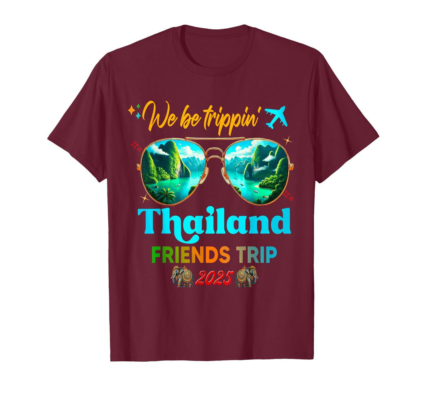 Bangkok Thailand Vacation 2025 T-Shirt