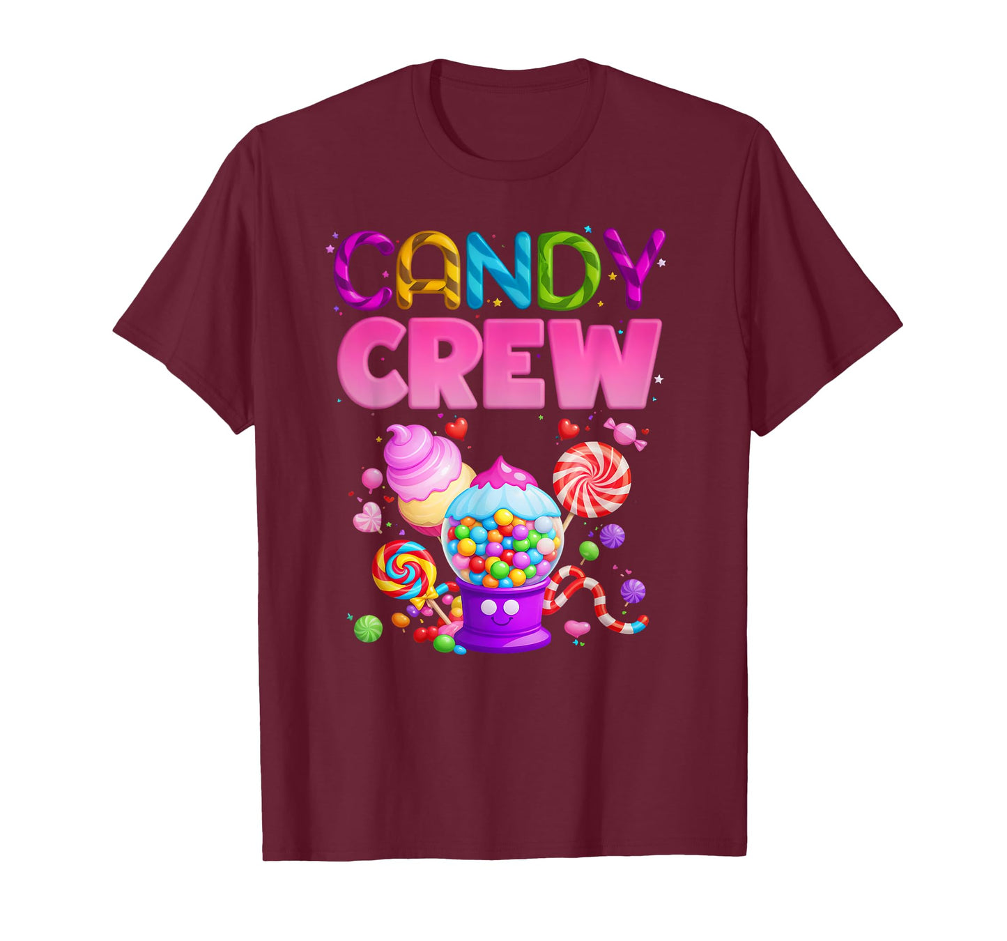 Candy Crew Fun Sweet Treats Colorful Kids Sweetie T-Shirt