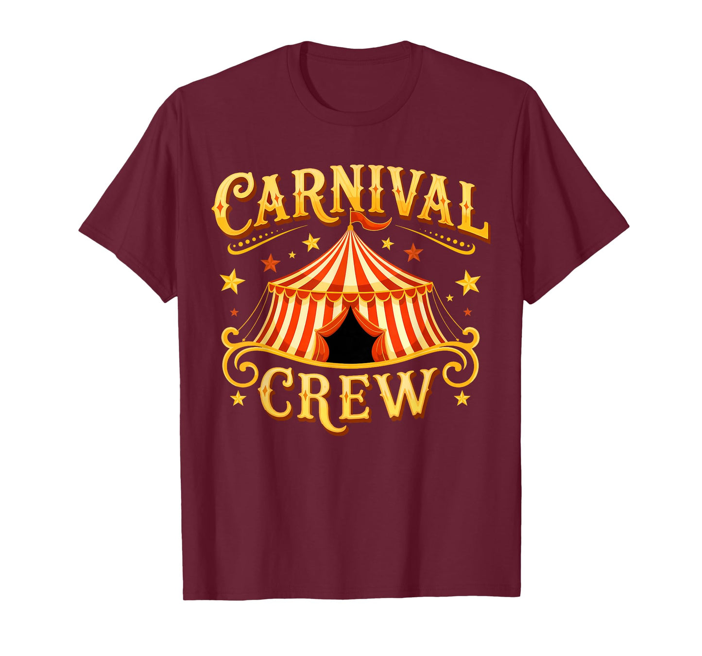 Carnival Crew Funny Circus Squad Staff Costume Circus Party T-Shirt
