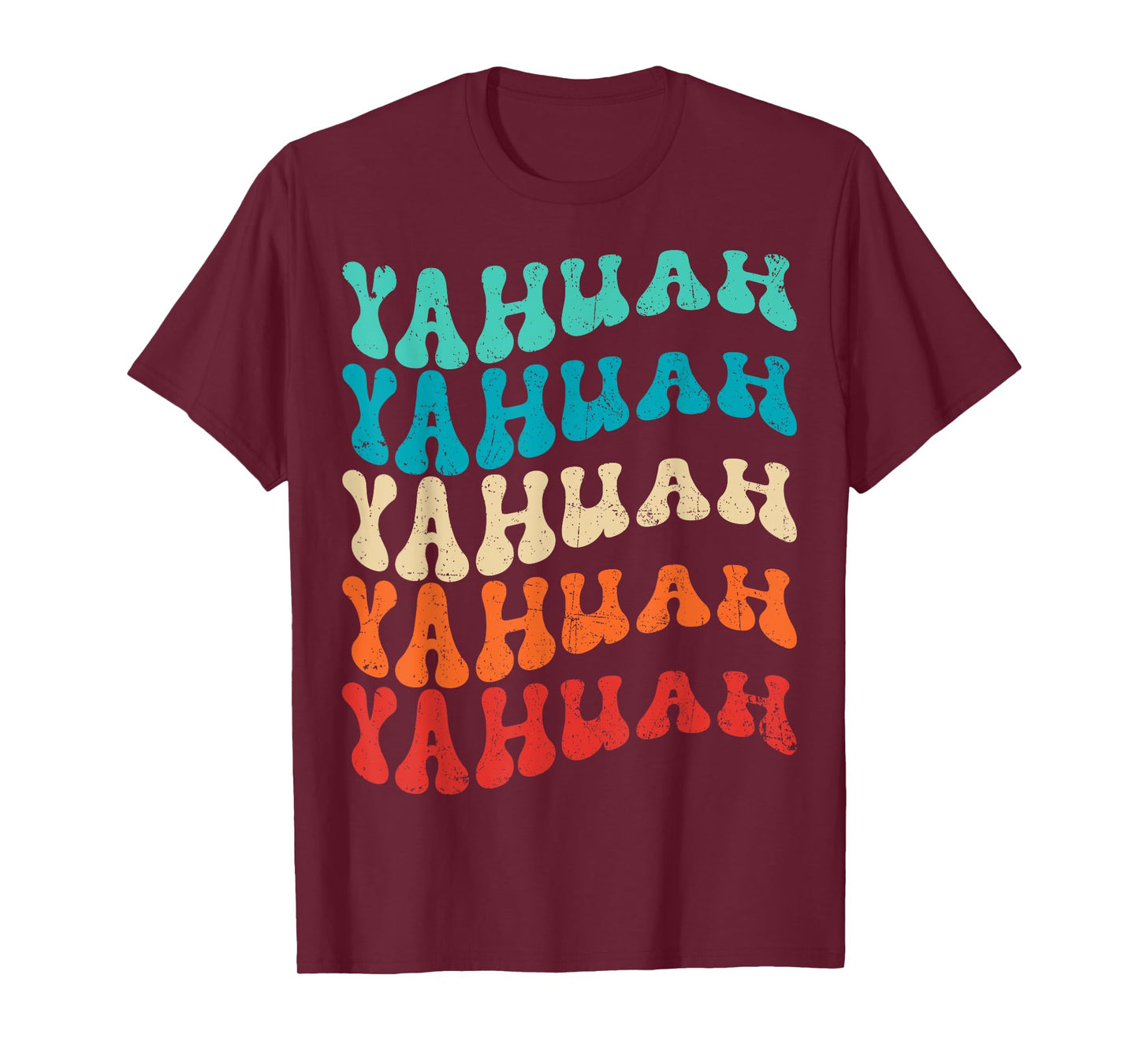 Yahuah Family Name I Love Yahuah Personalized Vintage T-Shirt