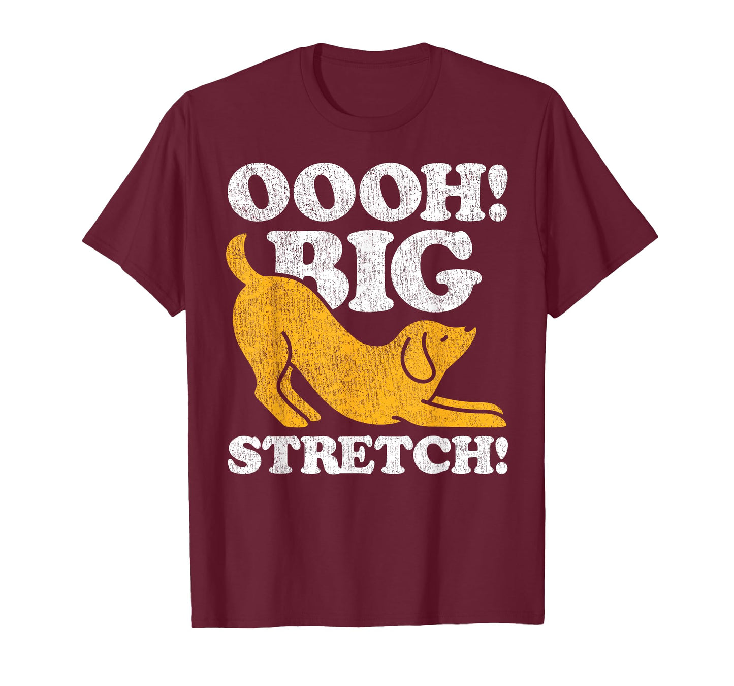 Dog Graphic Oooh Big Stretch T-Shirt