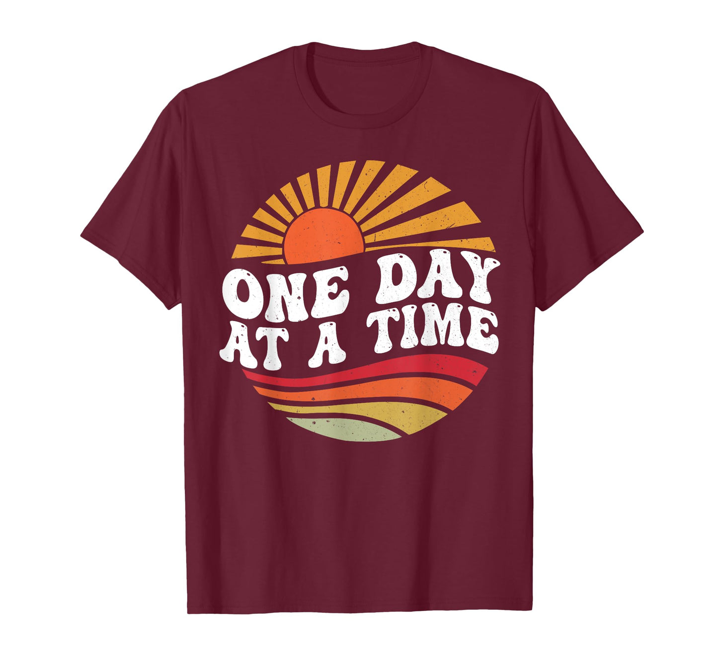 One Day At A Time Retro Vintage T-Shirt