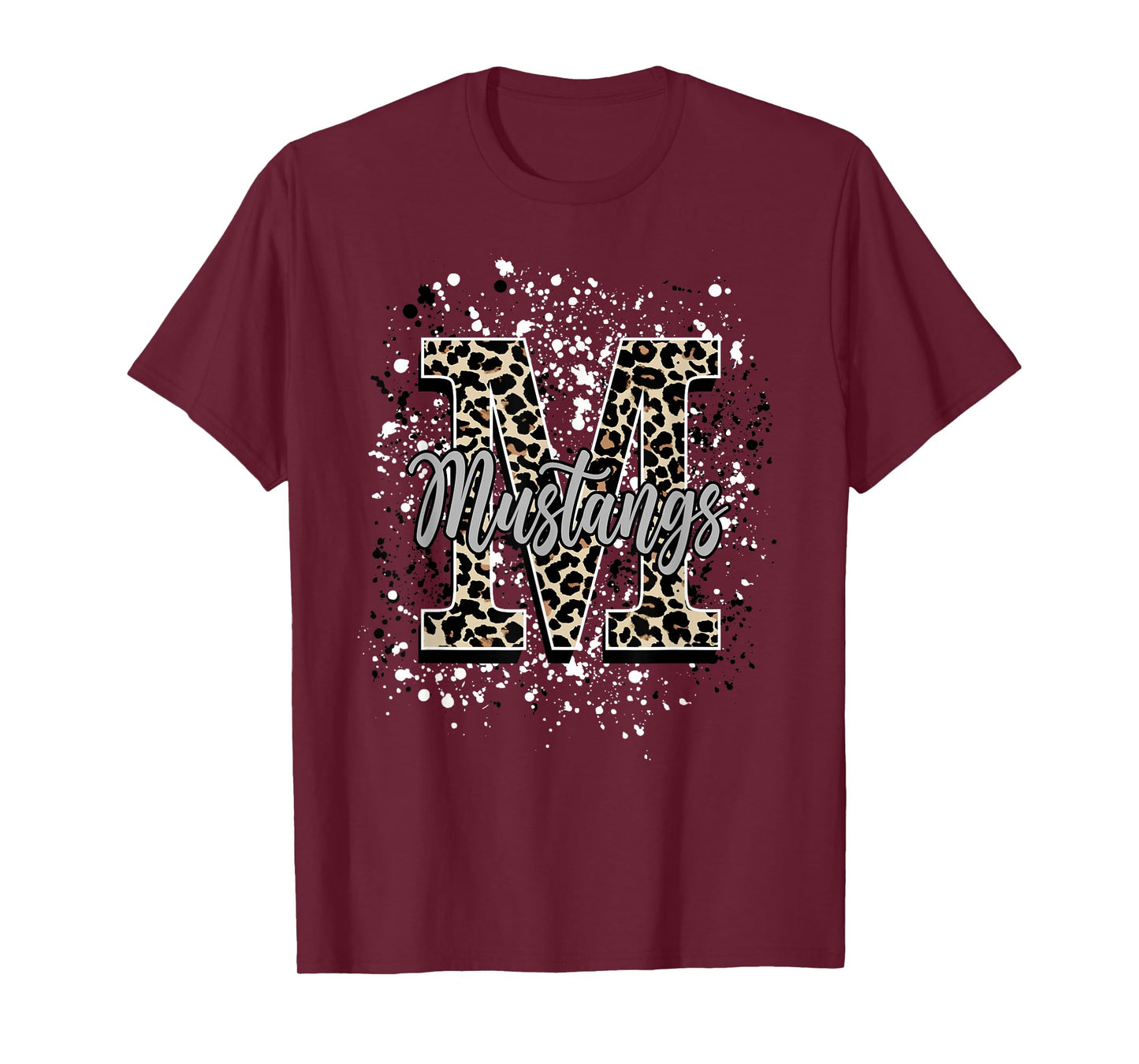 Mustangs School Spirit Mustang Pride Mascot Game Day T-Shirt