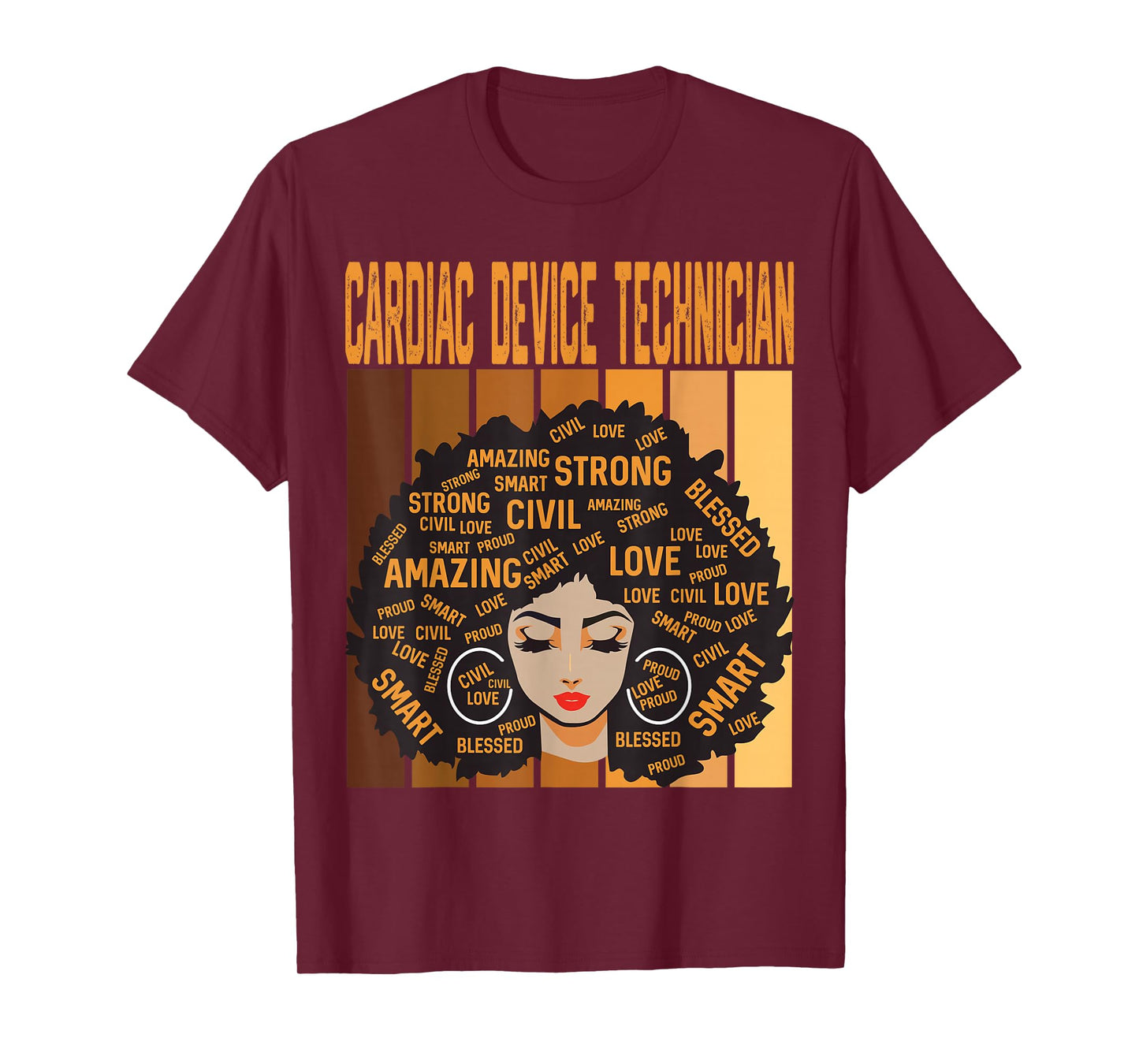 Cardiac Device Technician Black History Month Pride T-Shirt