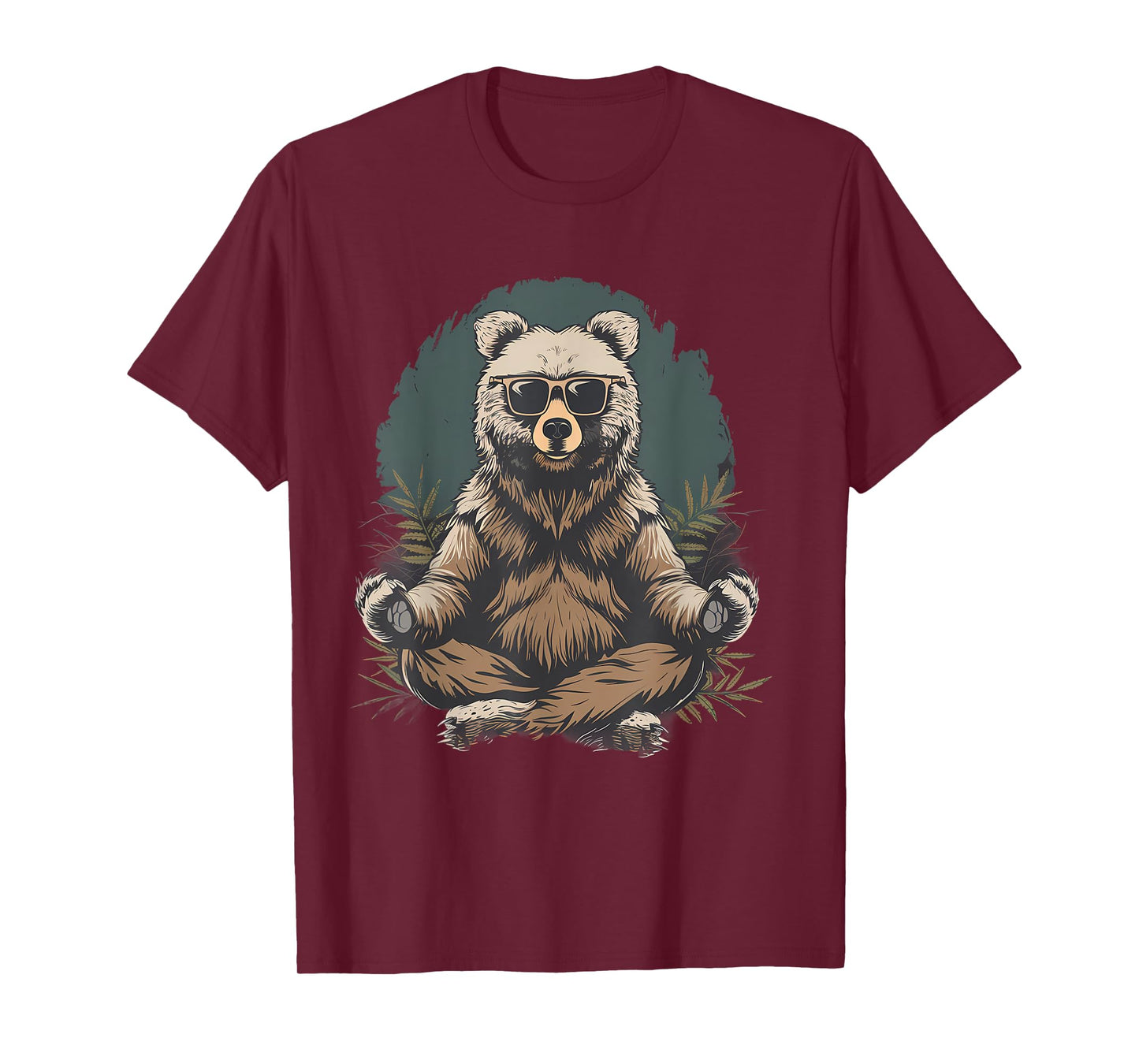 Meditation Bear Buddha Spirituality Hindu Yoga Buddhist T-Shirt