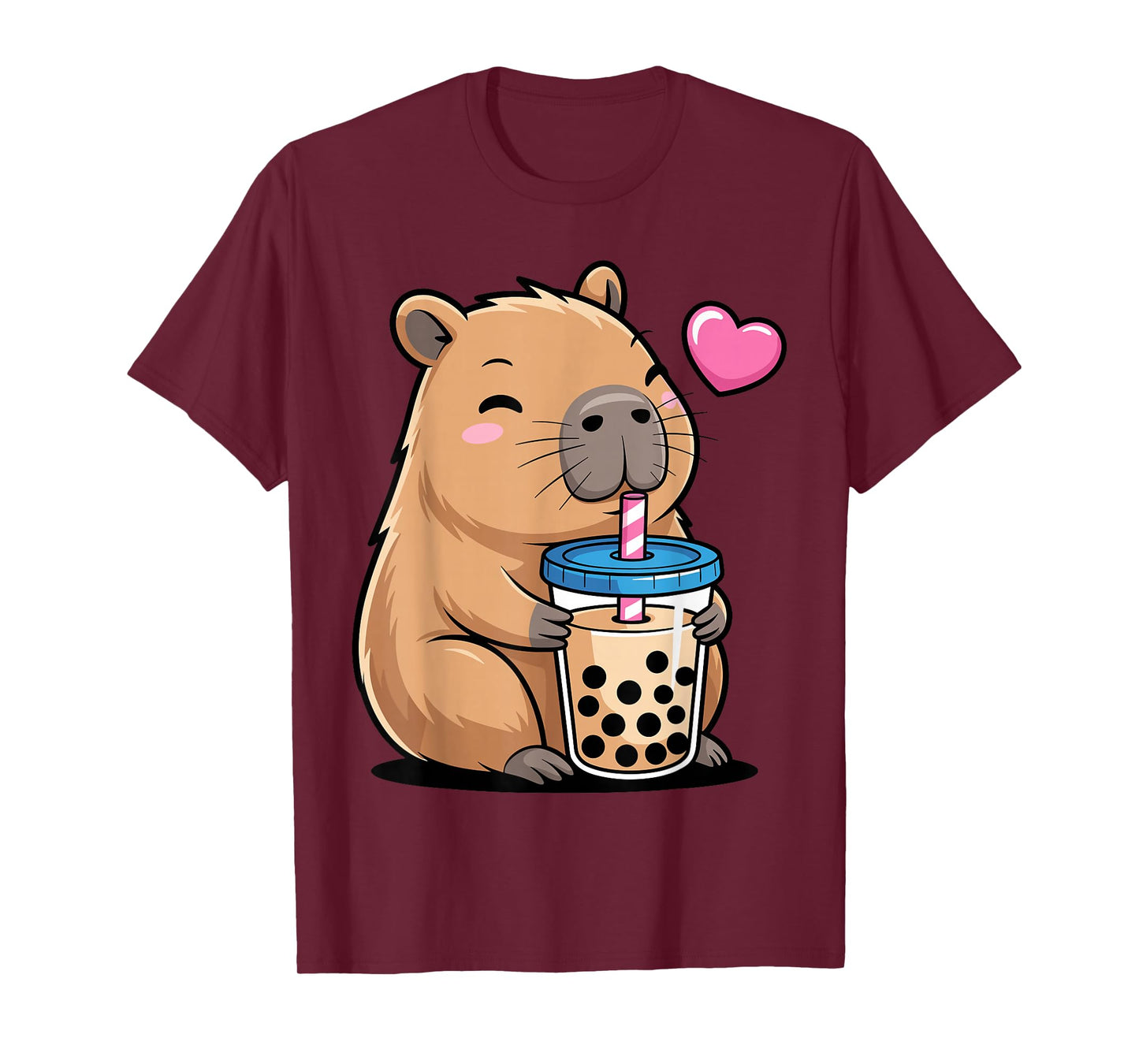 Funny Capybara Design for Men Women Adults Capybara Lover T-Shirt
