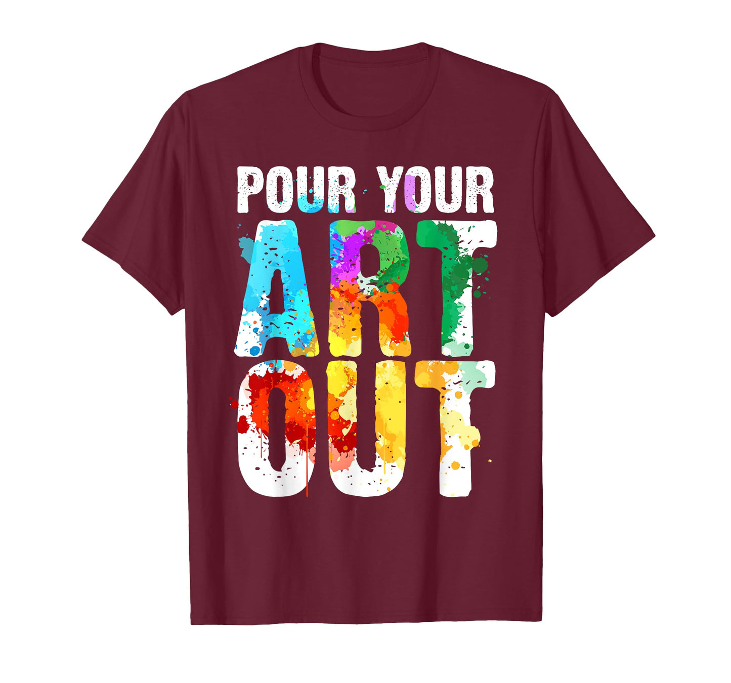 Cool Artist For Men Women Painter Art Teacher Paint Artists T-Shirt