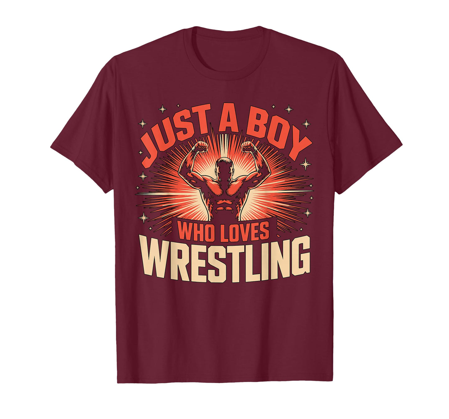 Just a Boy Who Loves Wrestling T-Shirt