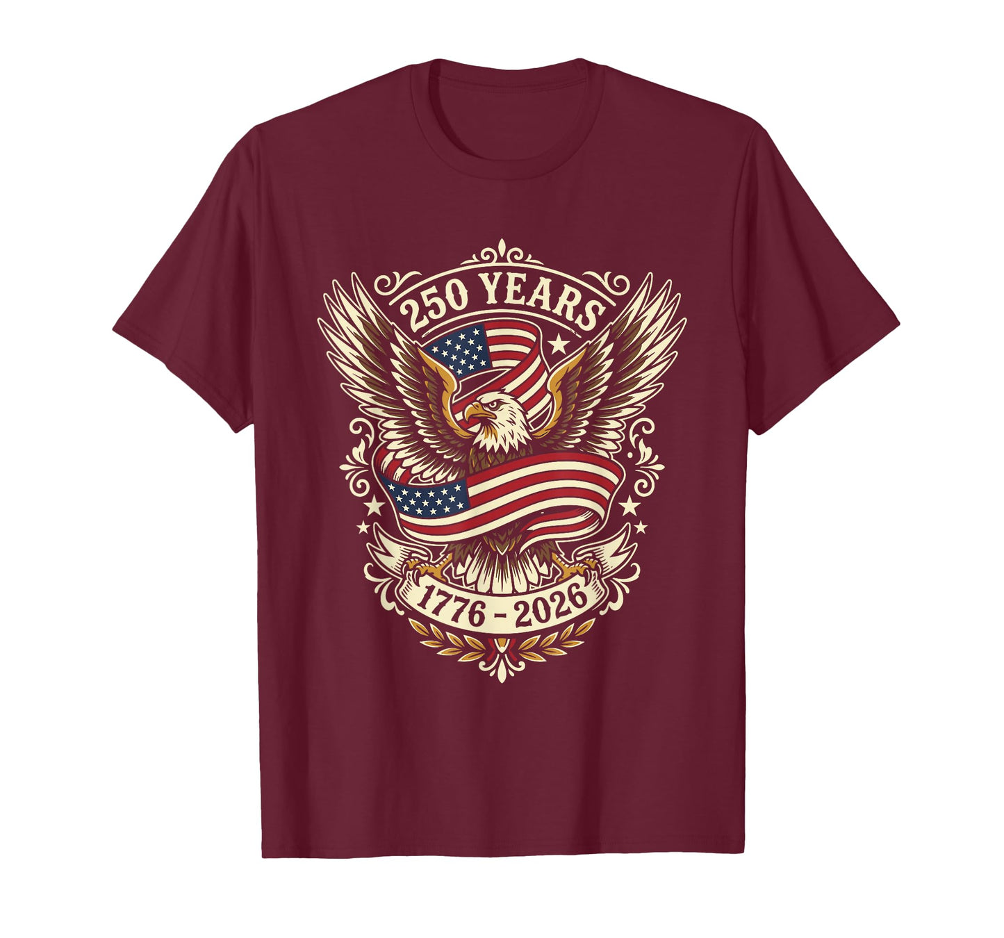 Semi Quincentennial Patriotic USA T-Shirt