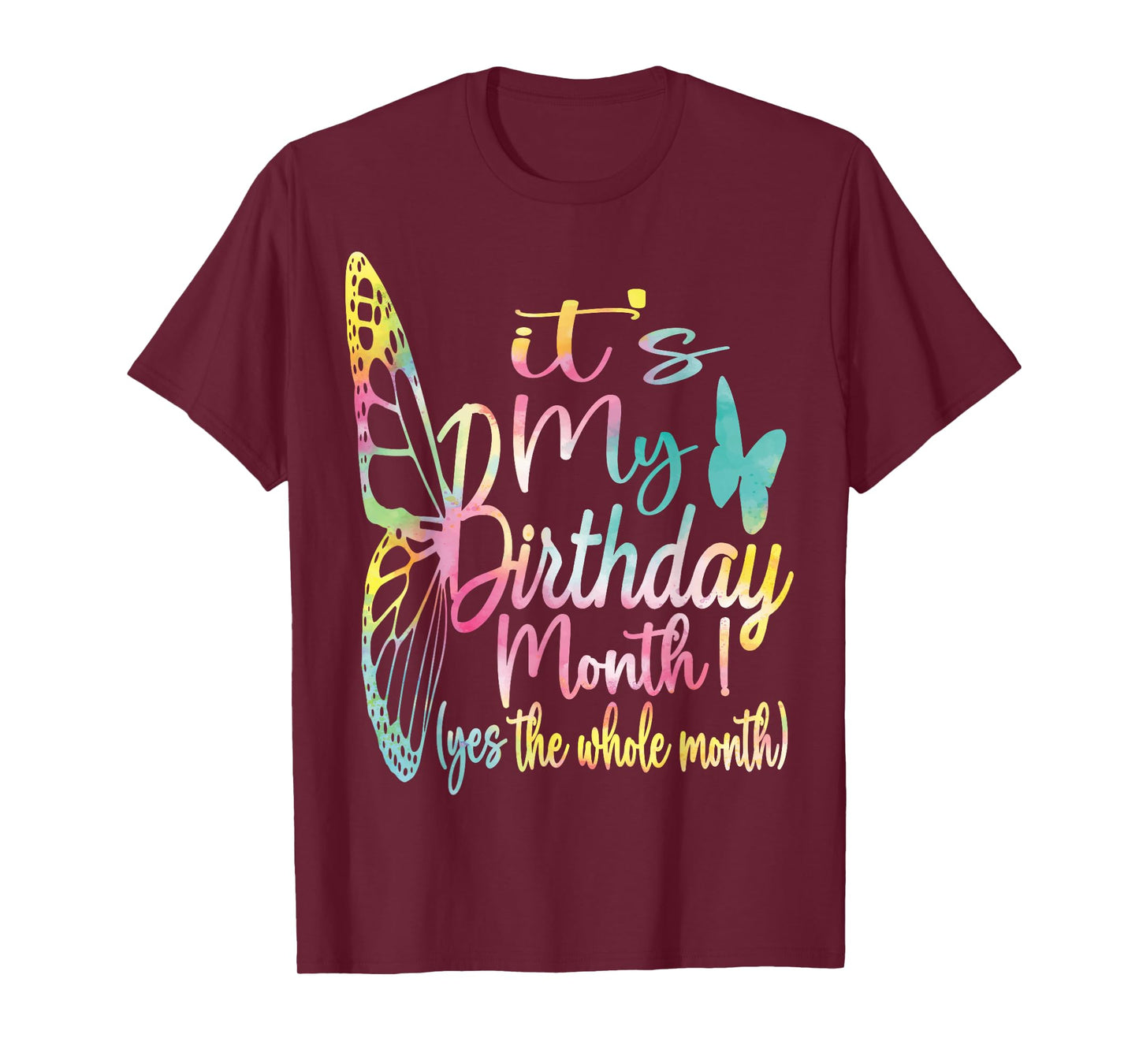its my birthday month, purple birthday shirts for women T-Shirt