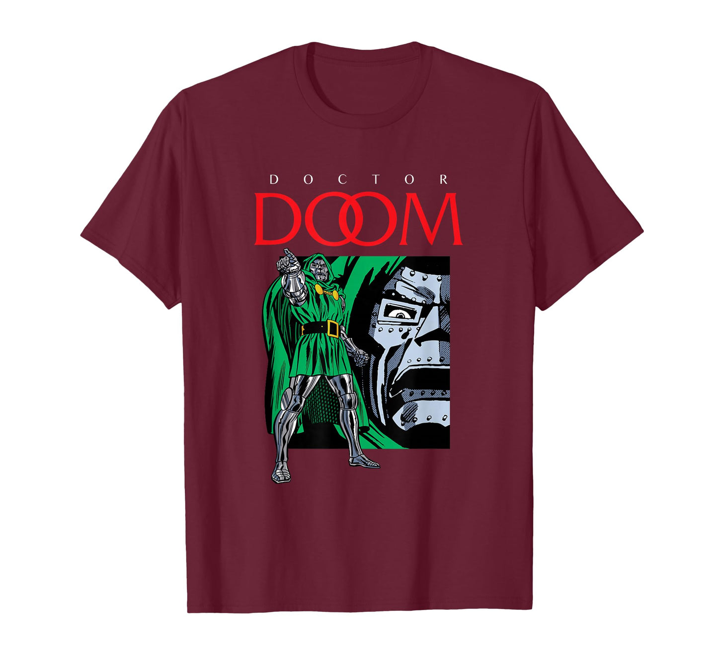 Marvel Comics Doctor Doom Fantastic Super Villain T-Shirt