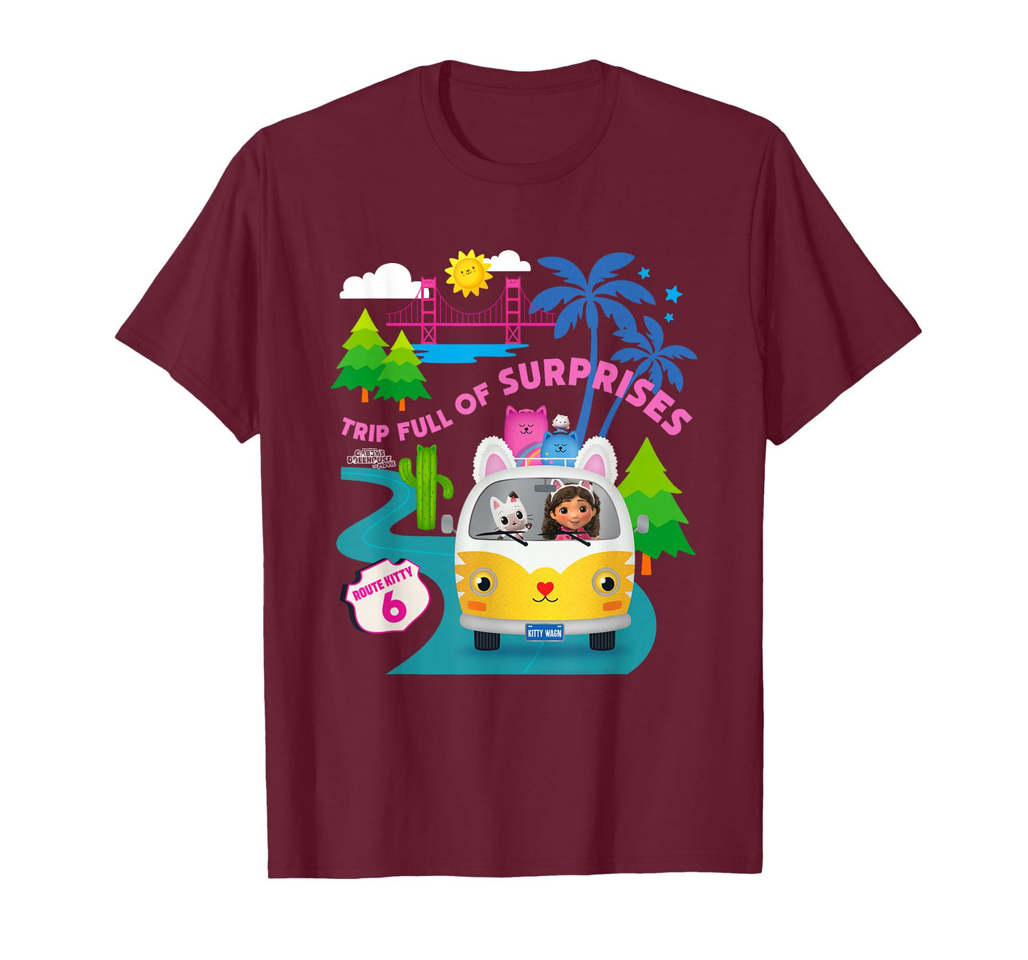 DreamWorks Gabby's Dollhouse The Movie Full of Surprises T-Shirt
