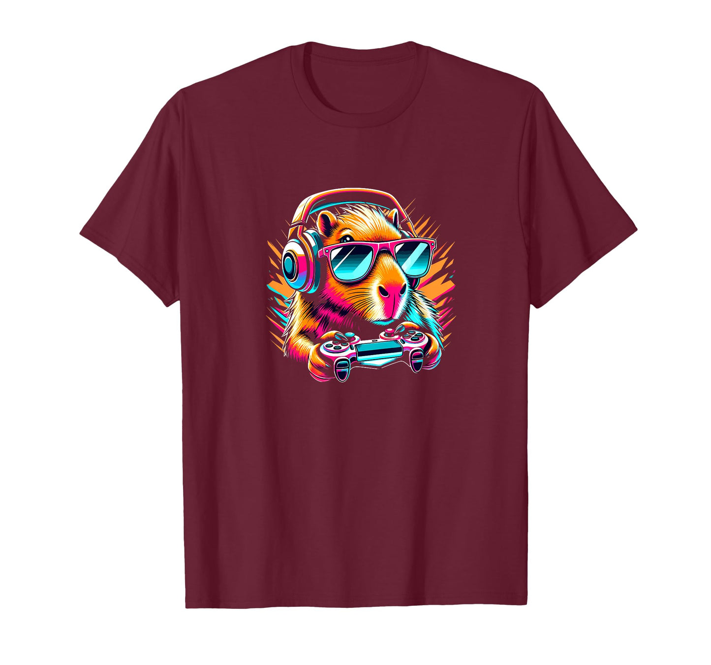 Capybara Video Games Capybara Funny T-Shirt