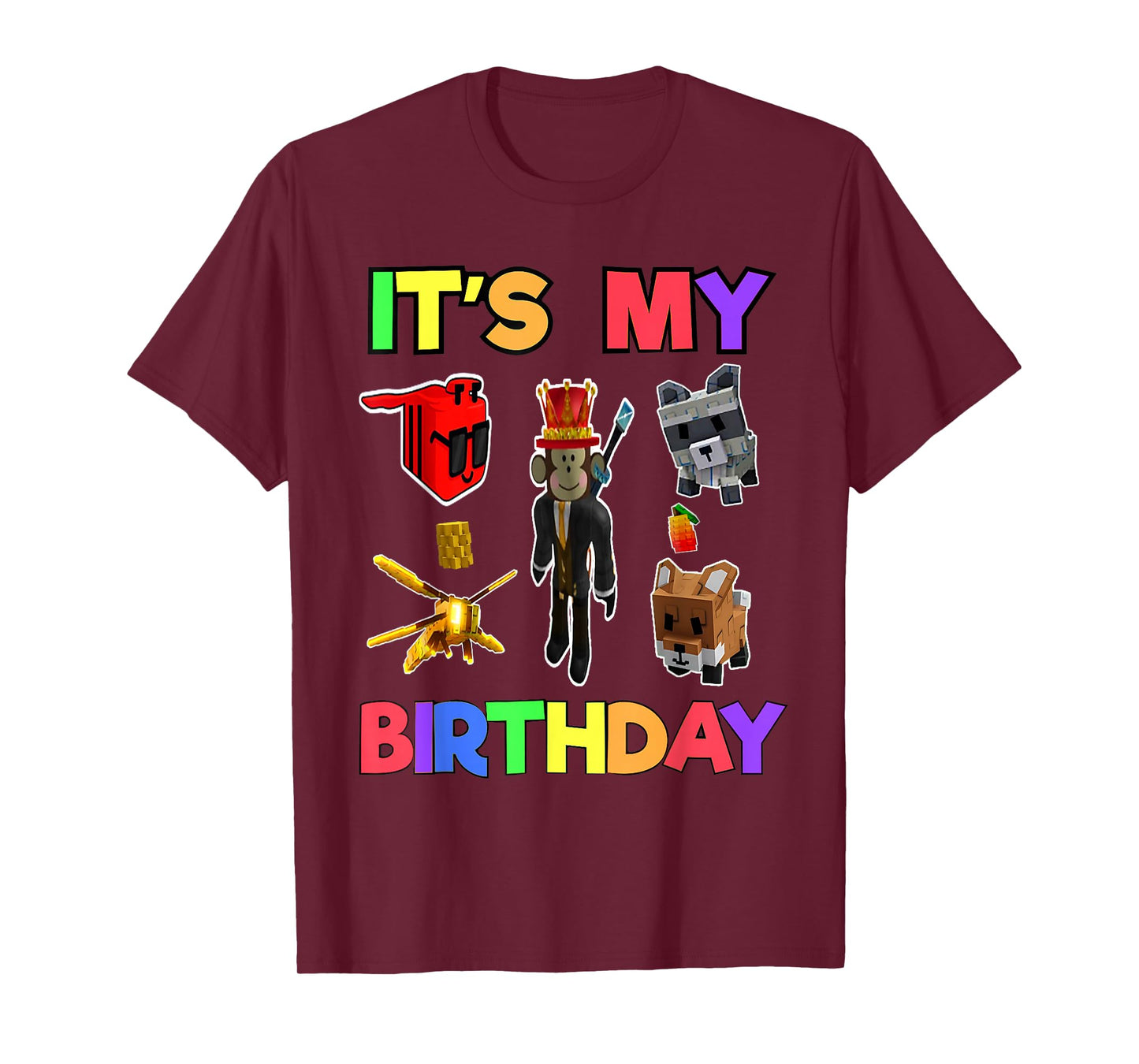 Grow a Garden Funny Birthday Decoration for Kids Boys Girls T-Shirt