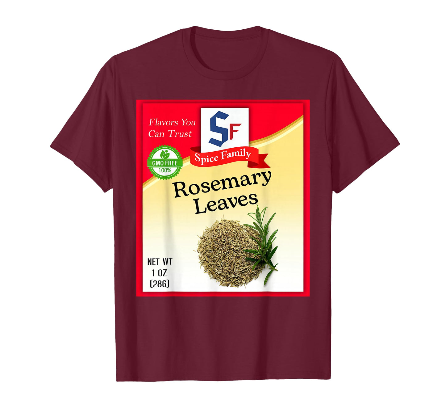 Rosemary Leaves Spice Group Costume Family Matching Outfit T-Shirt