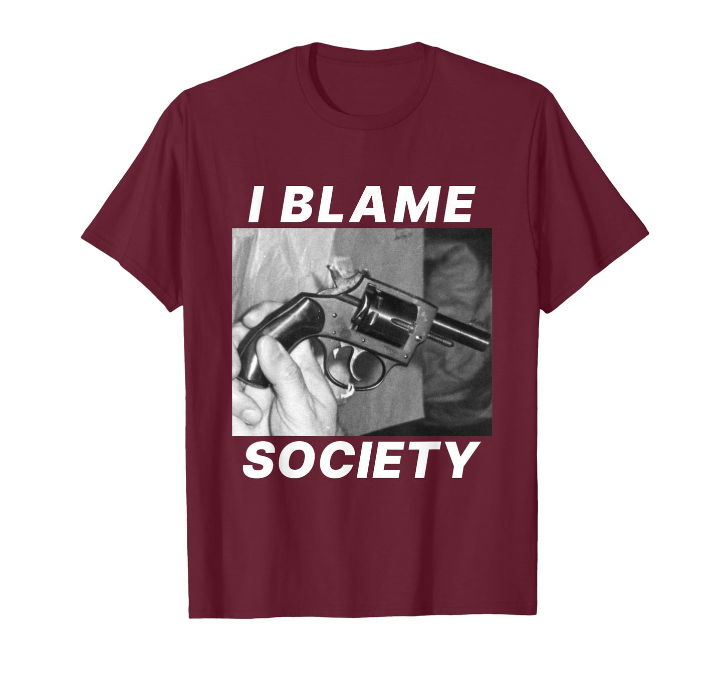 I Blame Society Vintage T-Shirt