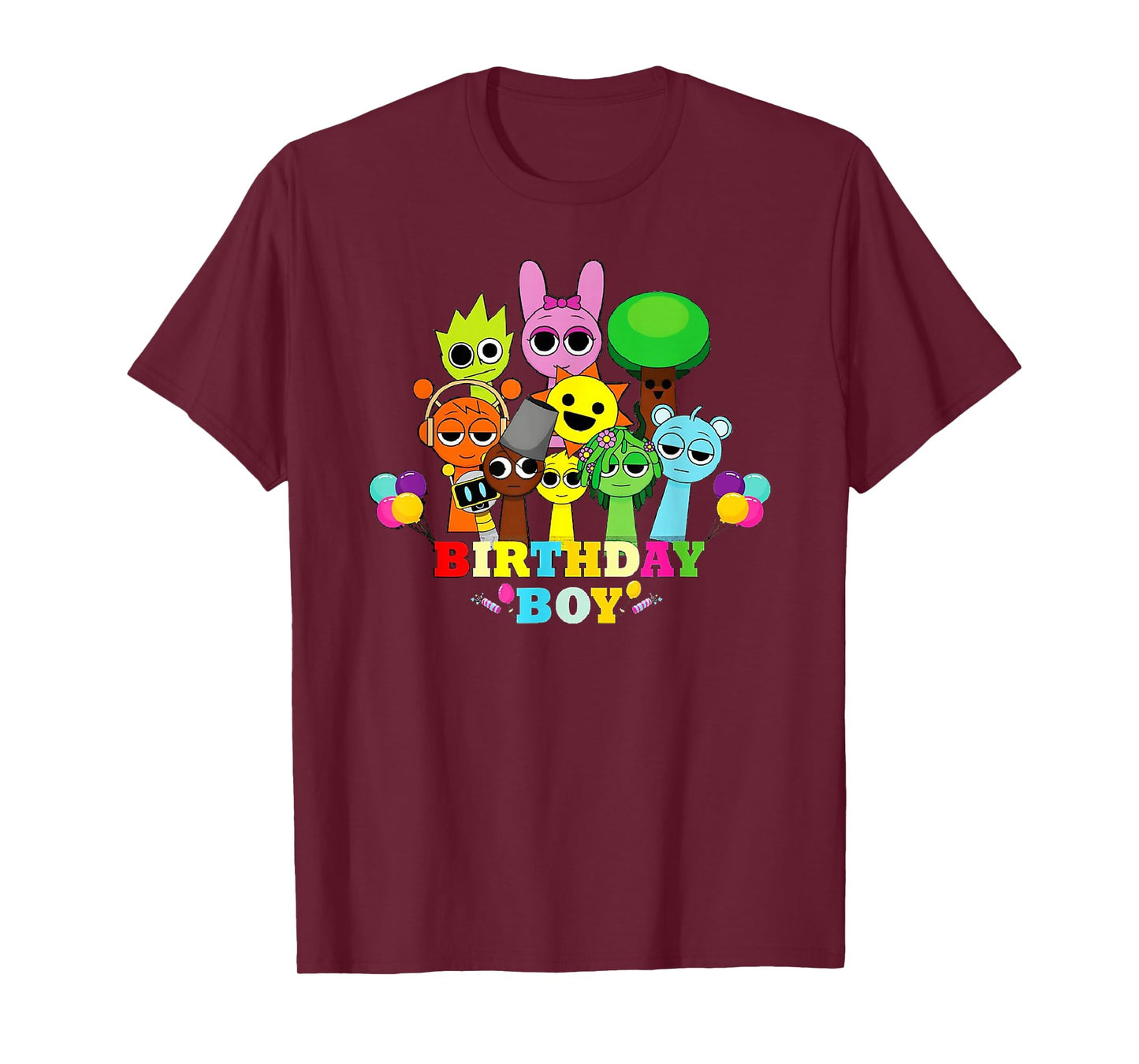 Happy Birthday Boy Sprunky! | Simon Pinki Oren Funbot T-Shirt