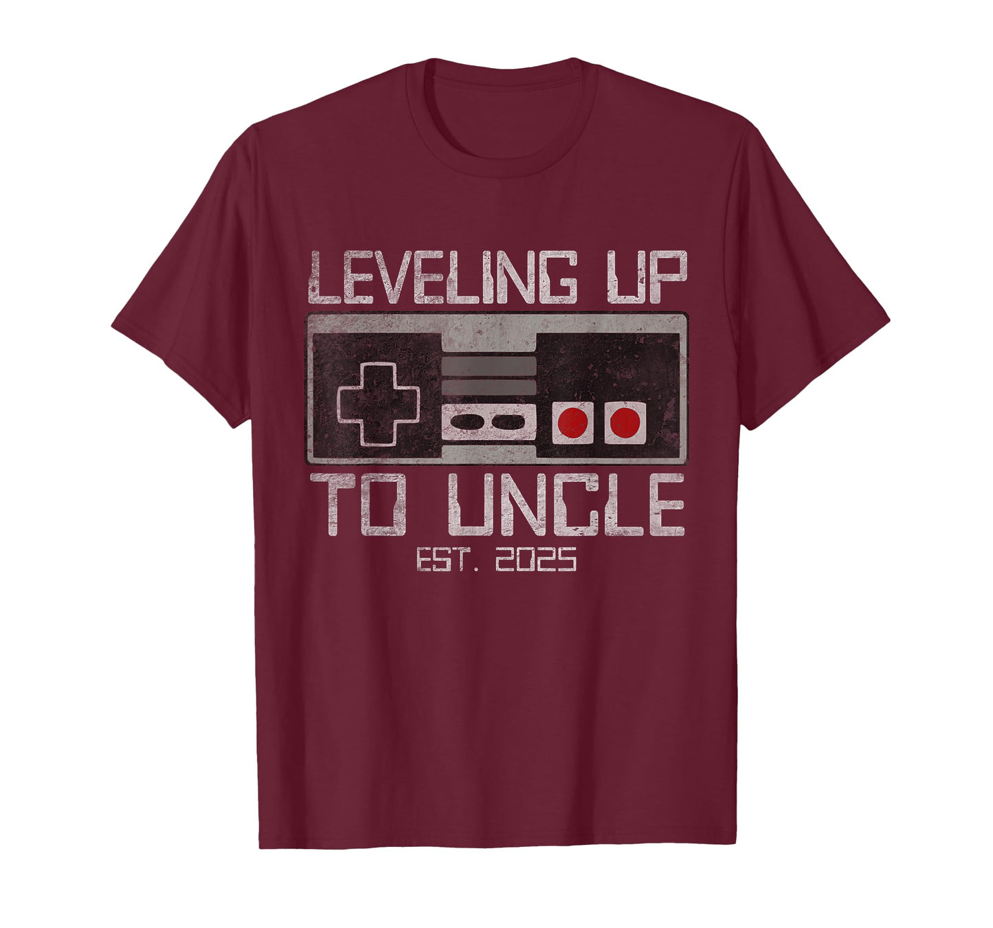 Leveling Up To Uncle 2025 Leveled Up Tee For Future Uncle T-Shirt