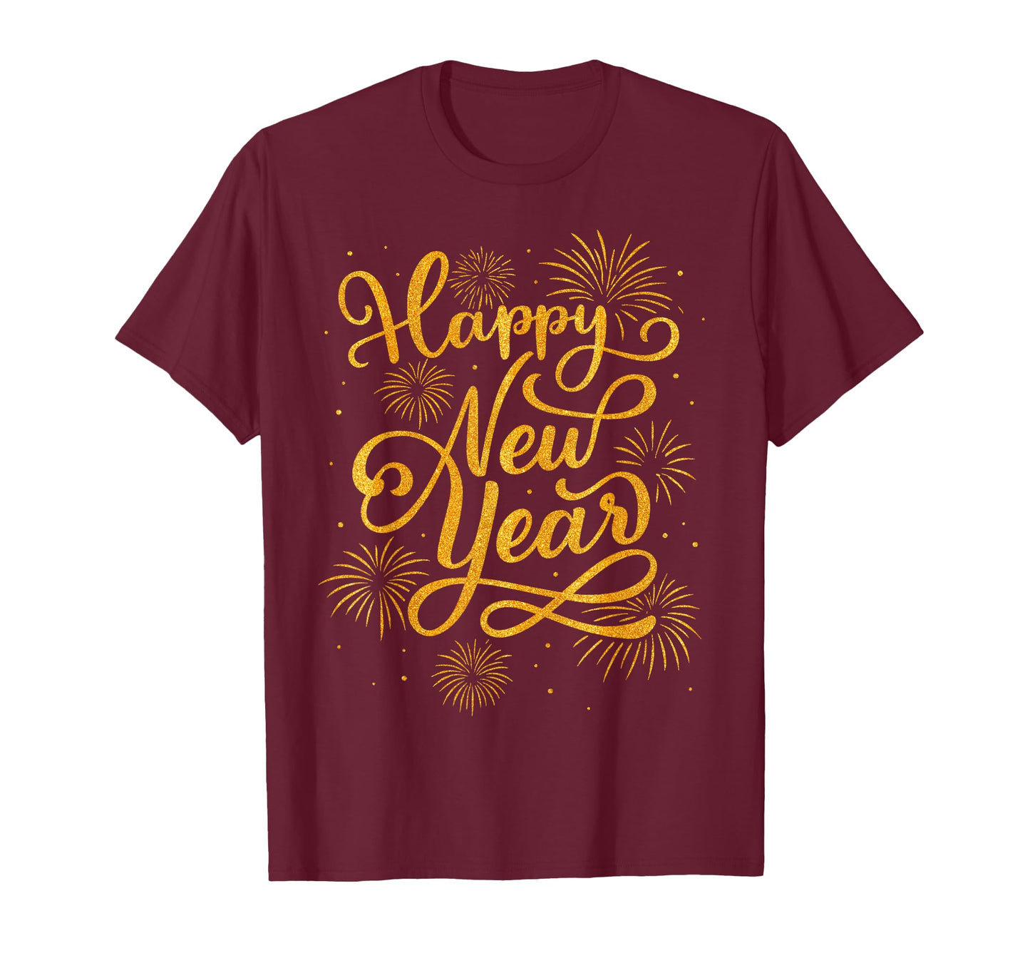 Happy New Year Countdown 2026 New Years Eve Party Fireworks T-Shirt