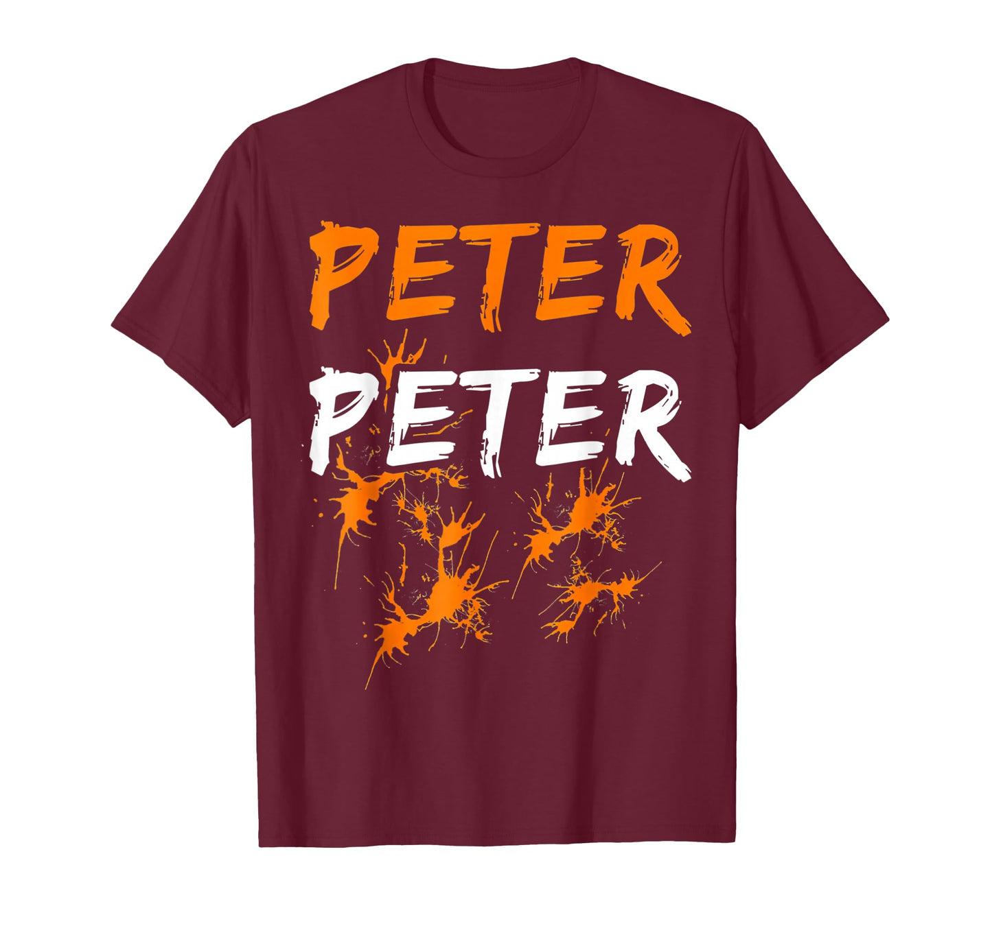 Peter Pumpkin Costume Eater For Couples Matching Halloween T-Shirt