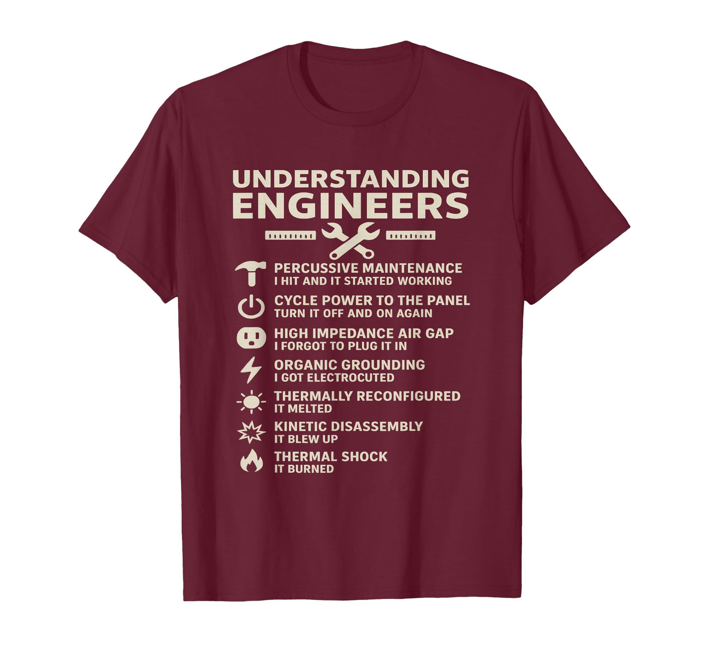 Engineer Shirt Funny Professional Gift for a STEM Grad T-Shirt