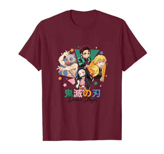 Demon Slayer: Kimetsu no Yaiba Core Team Portrait T-Shirt