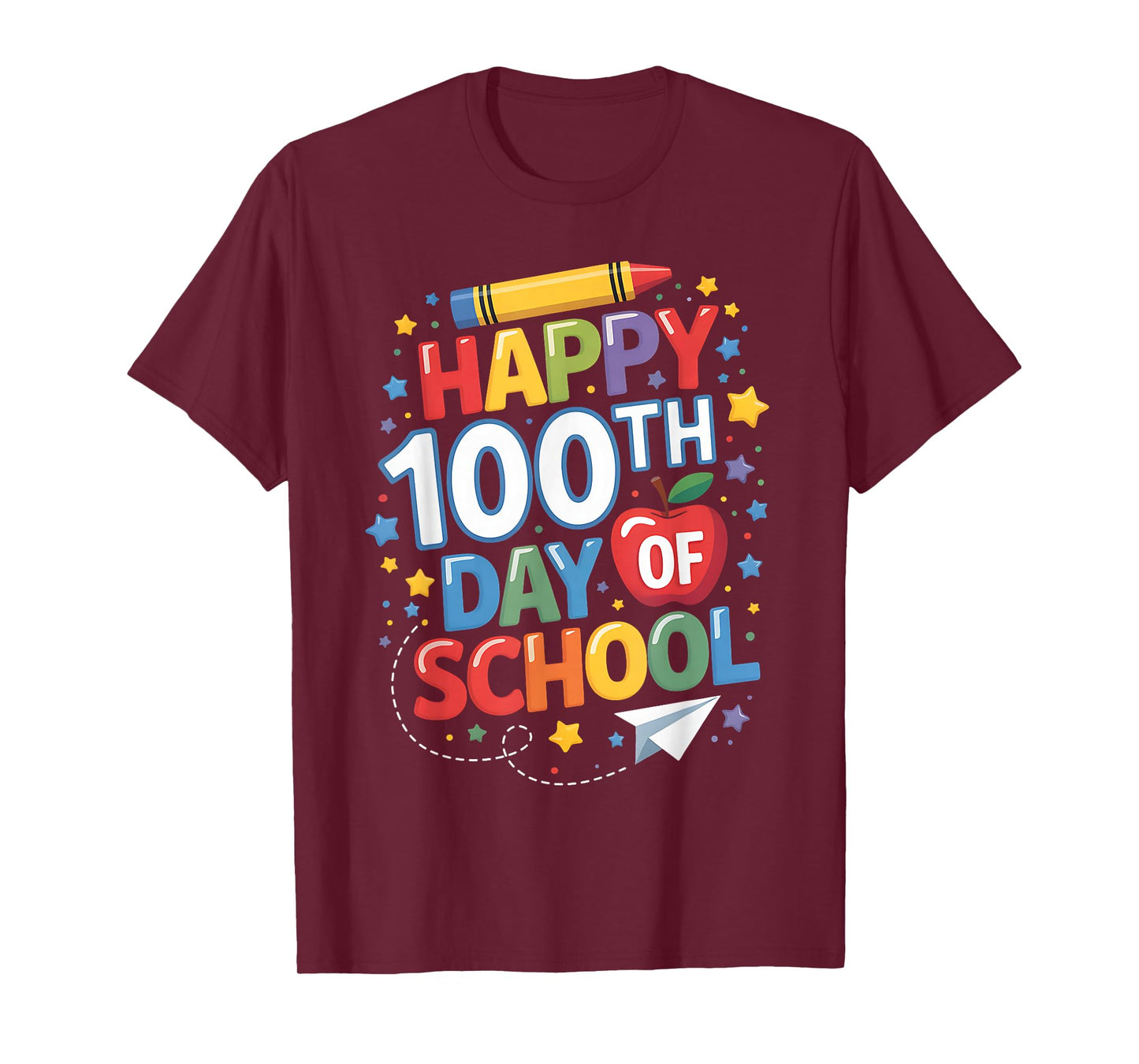 100th Day of School Shirt Boys Kids Youth 100 Days of School T-Shirt