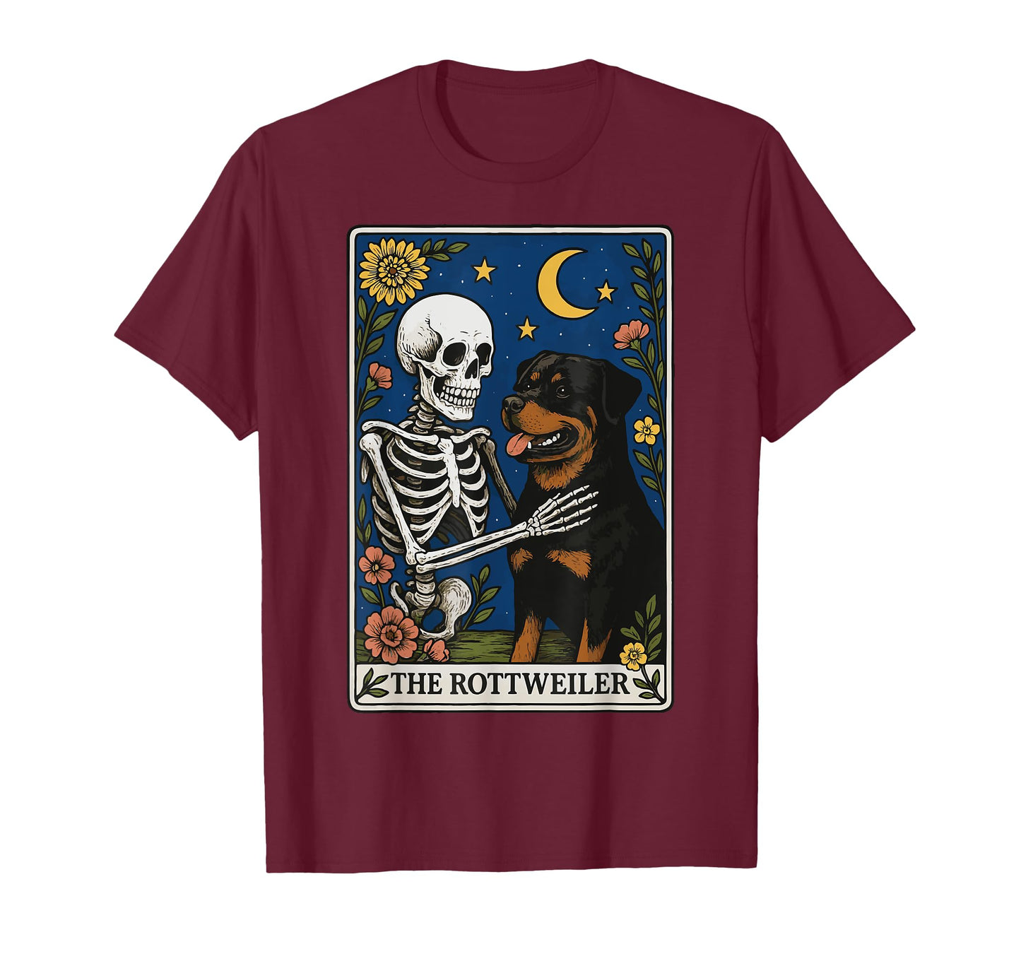 The Rottweiler Tarot Card T-Shirt