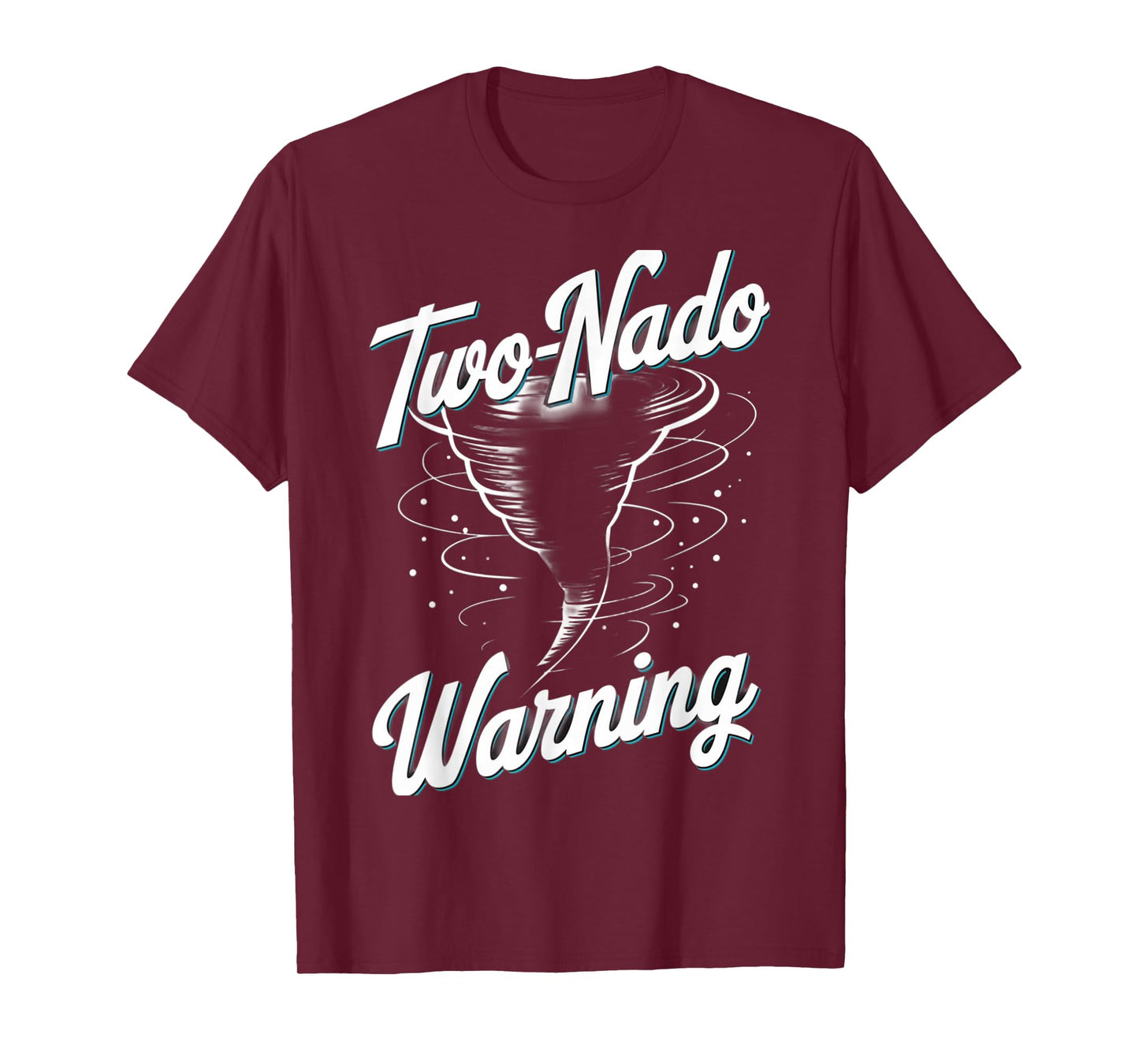 2nd Birthday Two Nado Warning Boy and Girl T-Shirt