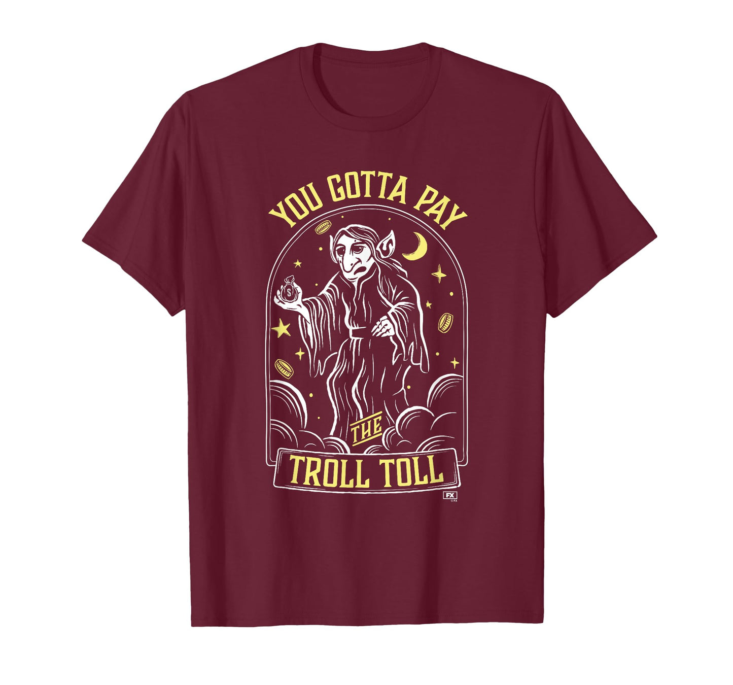 It's Always Sunny Gotta Pay The Troll Toll Illustration TV T-Shirt