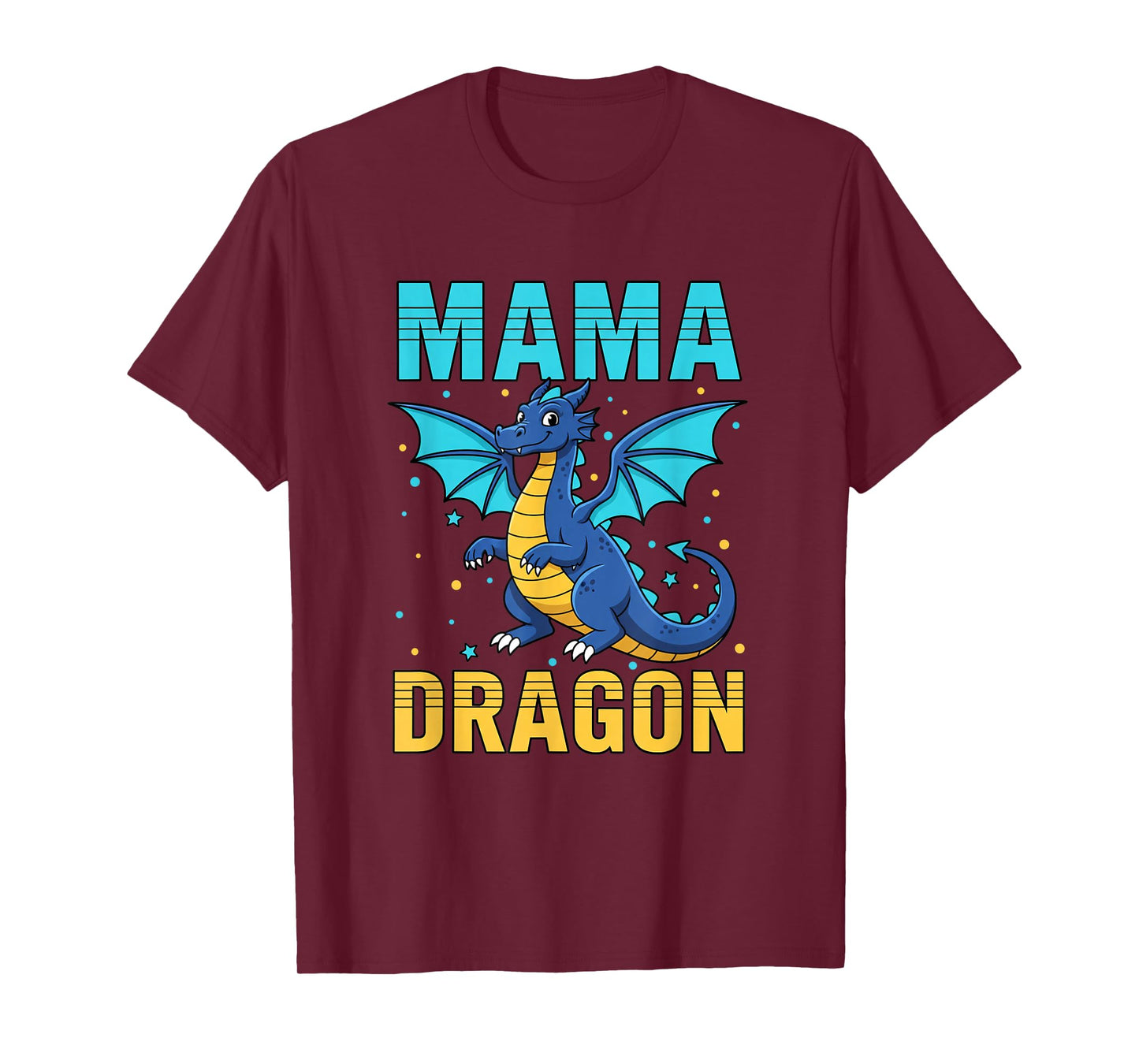 Mom Mama Dragon Matching Family Mom Design T-Shirt