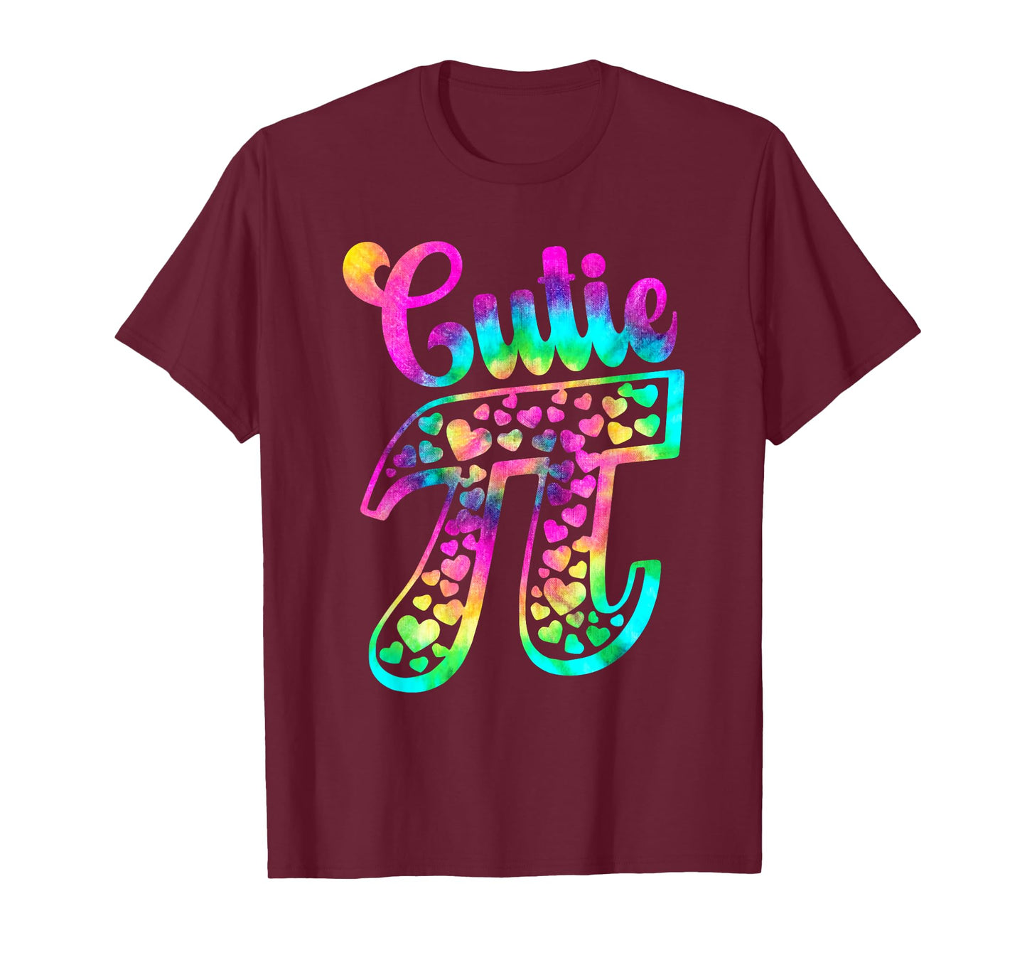 Tie Dye Funny Cutie Pie 3,14 Pi Number Symbol Math Science T-Shirt