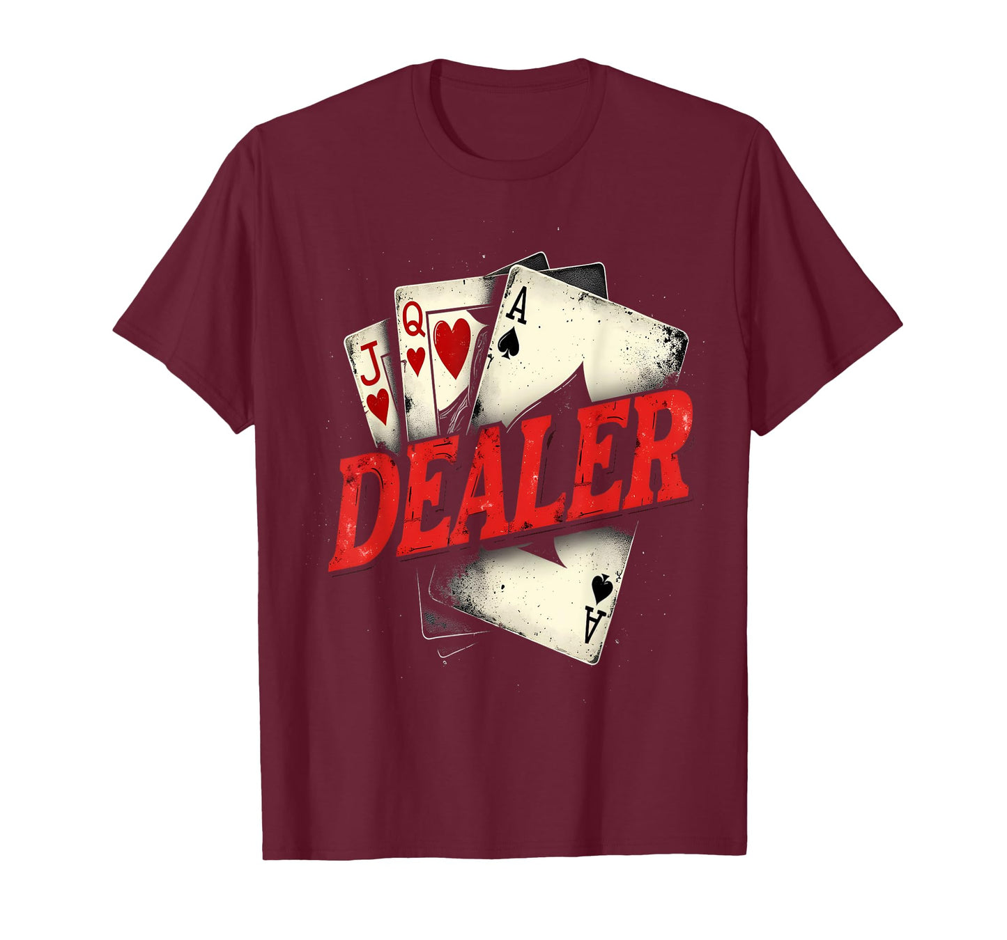 Dealer Playing Cards Poker Casino T-Shirt