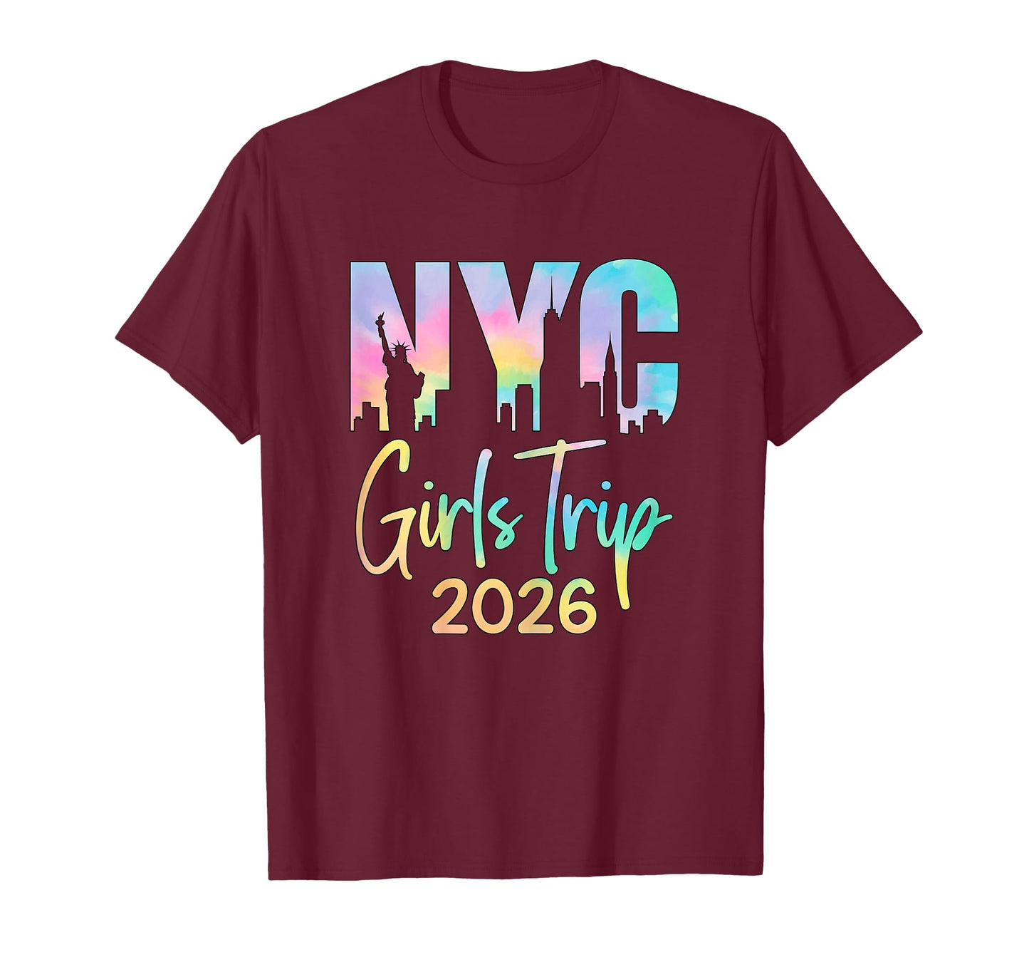 NYC Girls Trip 2026 New York City Birthday Bachelorette T-Shirt