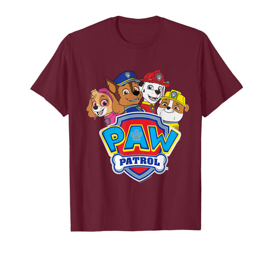 Paw Patrol Group with Logo T-Shirt