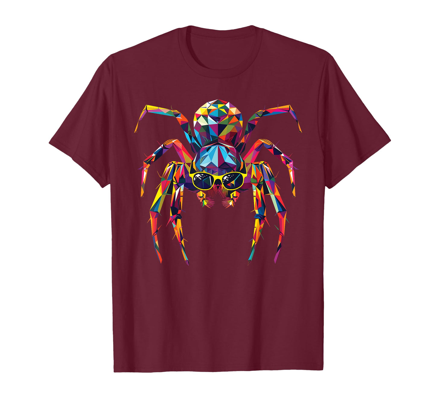 Spider Dad Mom Cool Sunglasses - Spider T-Shirt