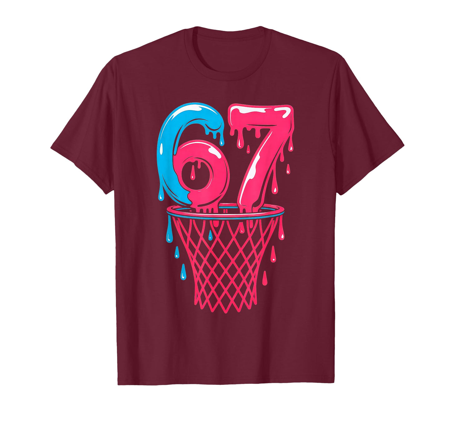 67 Basketball Drip Six Seven T-Shirt