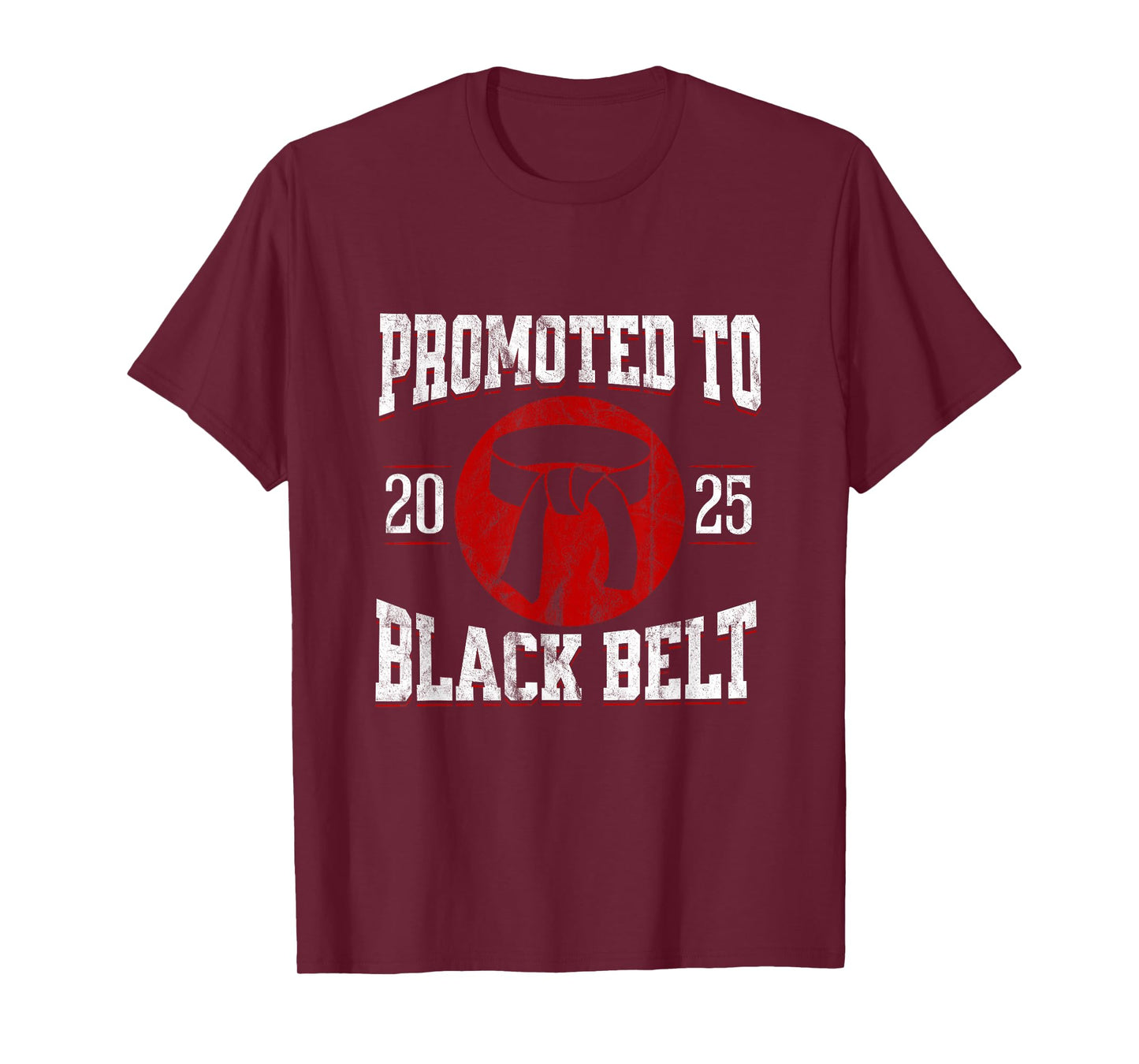 2025 Black Belt Achievement Tang Soo Do Karate Taekwondo T-Shirt