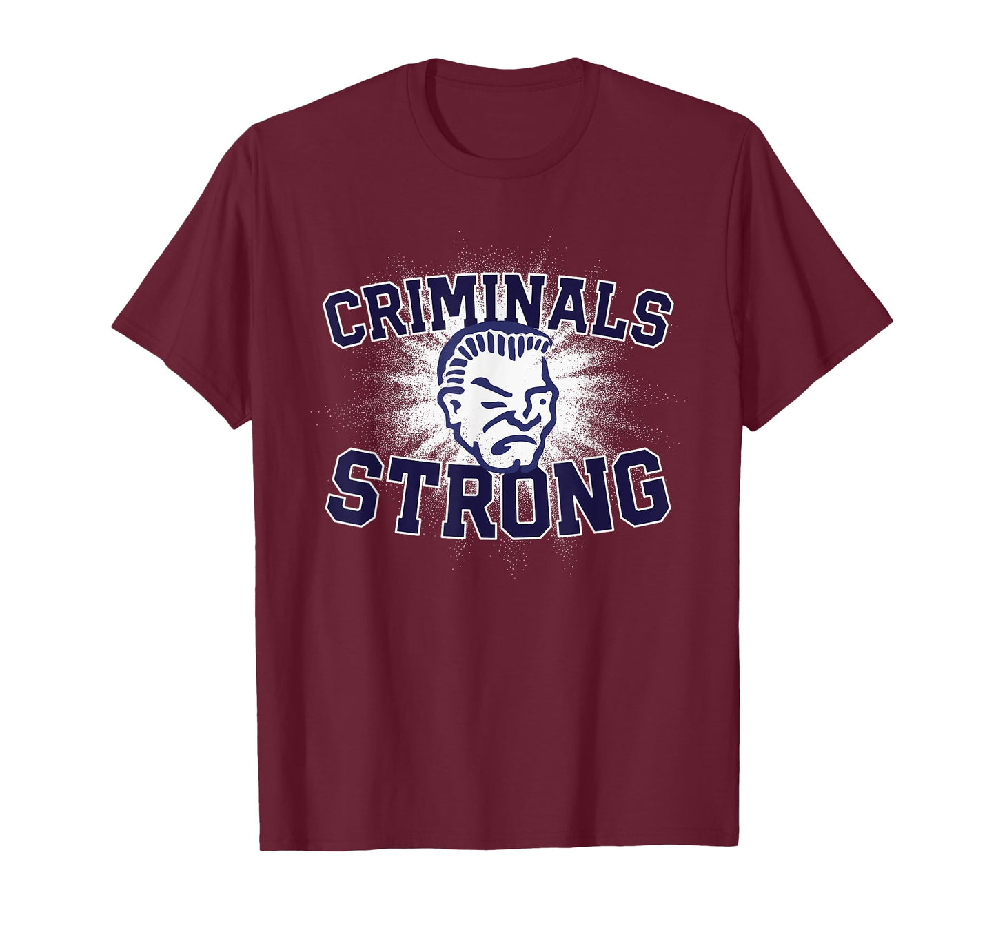 Yuma Criminals Logo Strong Flag HS T-Shirt