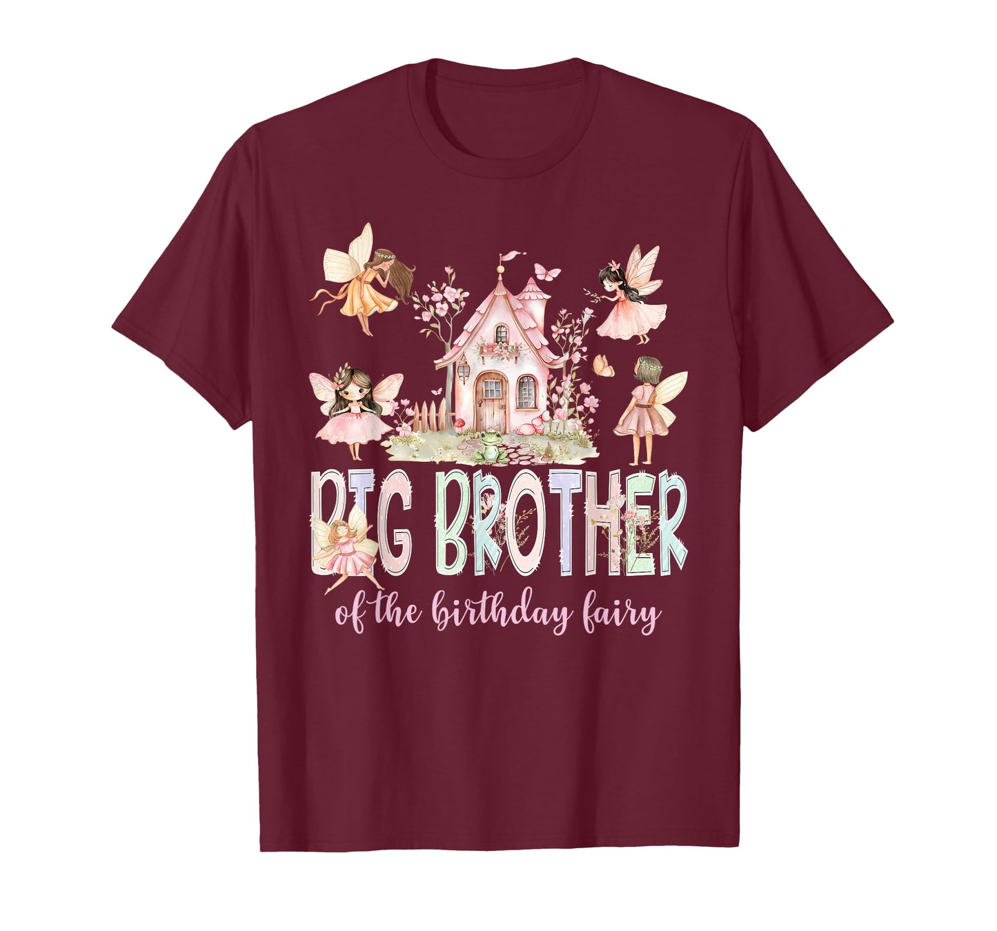 Big Brother of The Birthday Fairy Girl Magical Matching T-Shirt