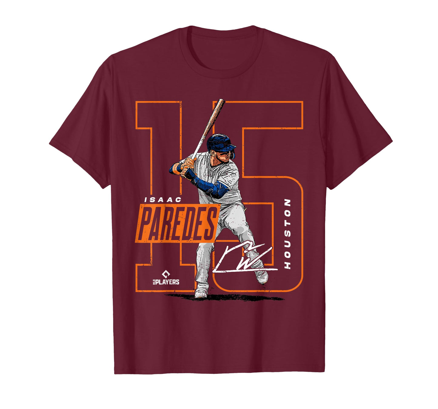 Isaac Paredes | Houston MLB Baseball Players| MLBIPA204M T-Shirt