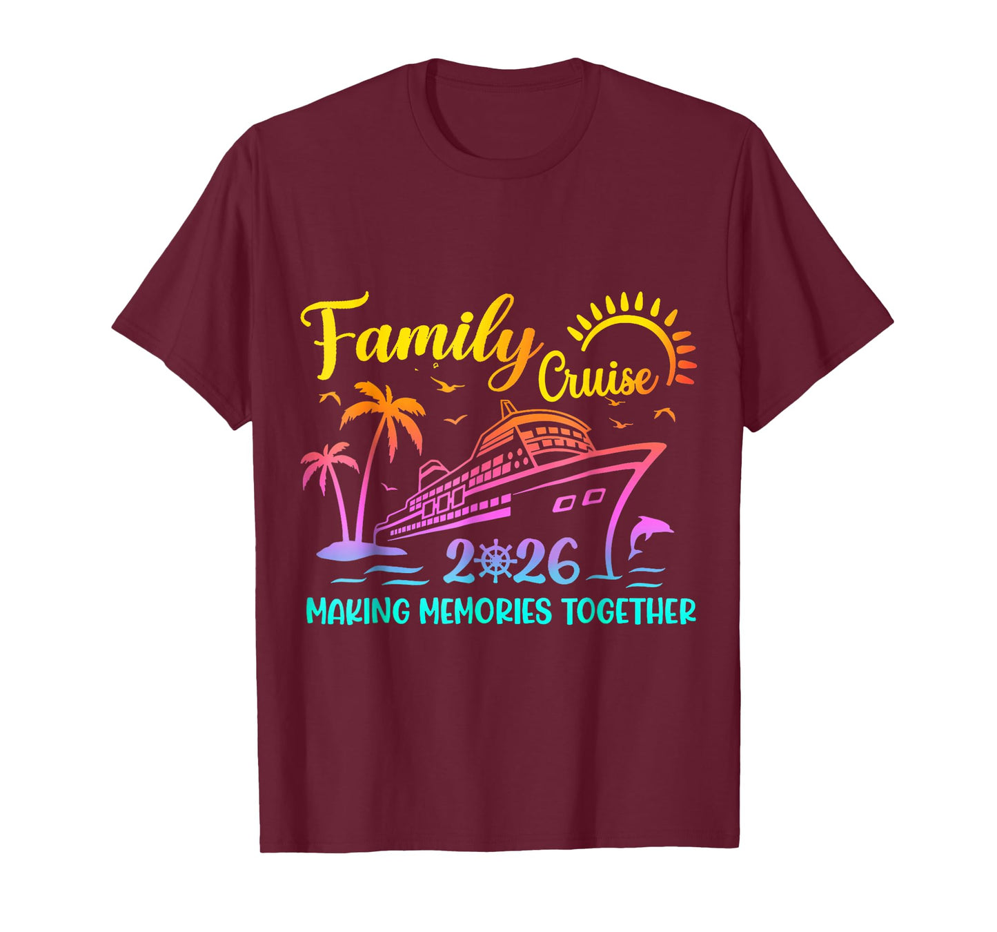 Family Cruise 2026 Summer Vacation Matching Family Cruise T-Shirt