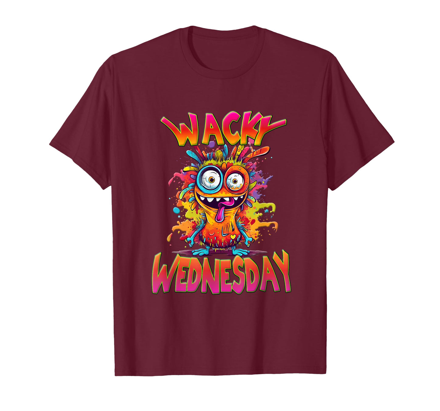 Wacky Wednesday Men, Woman and Kids Outfit for School Funny T-Shirt