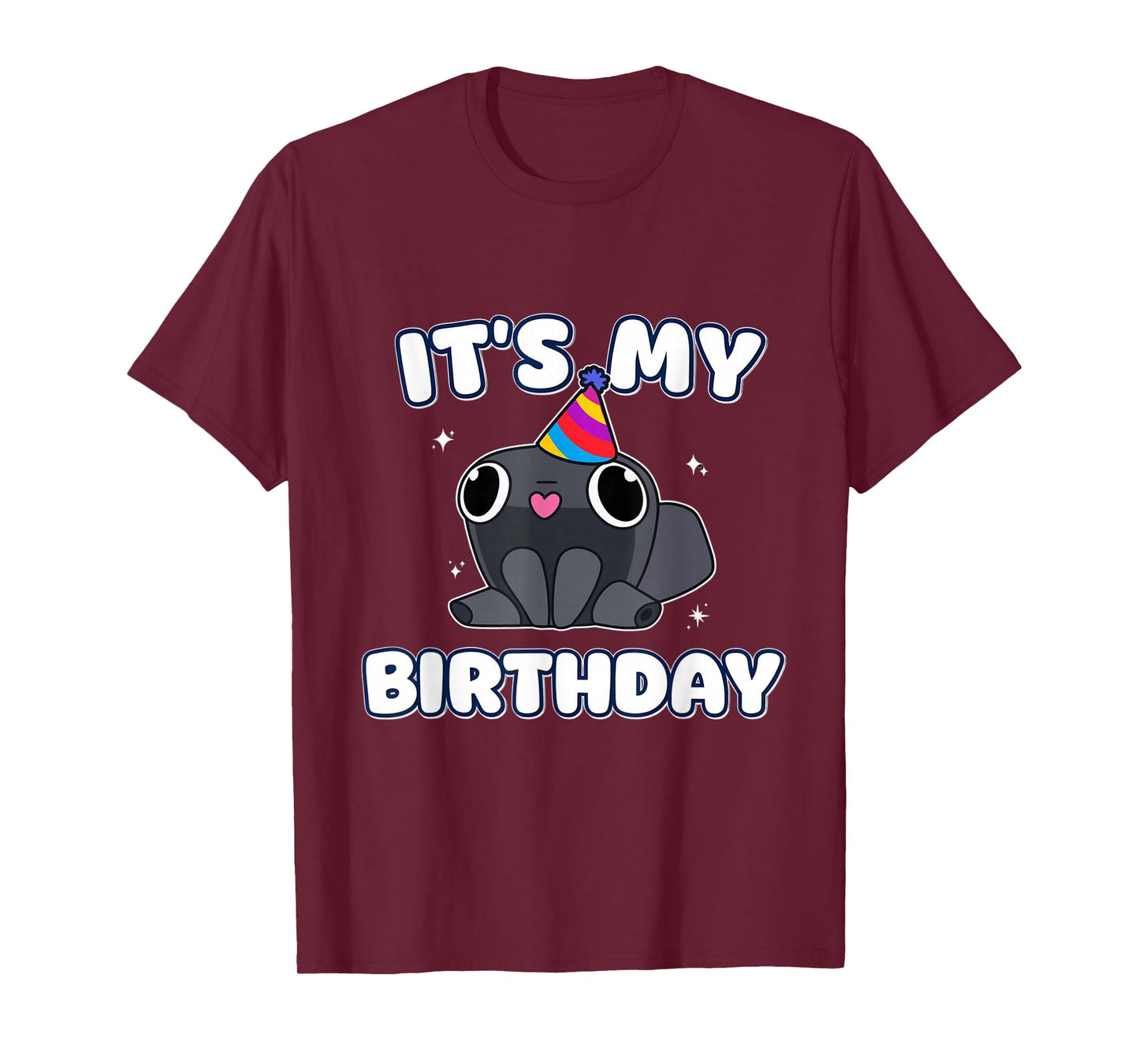 It's My Birthday Minimalist Funny dandy's Humor Decoration T-Shirt