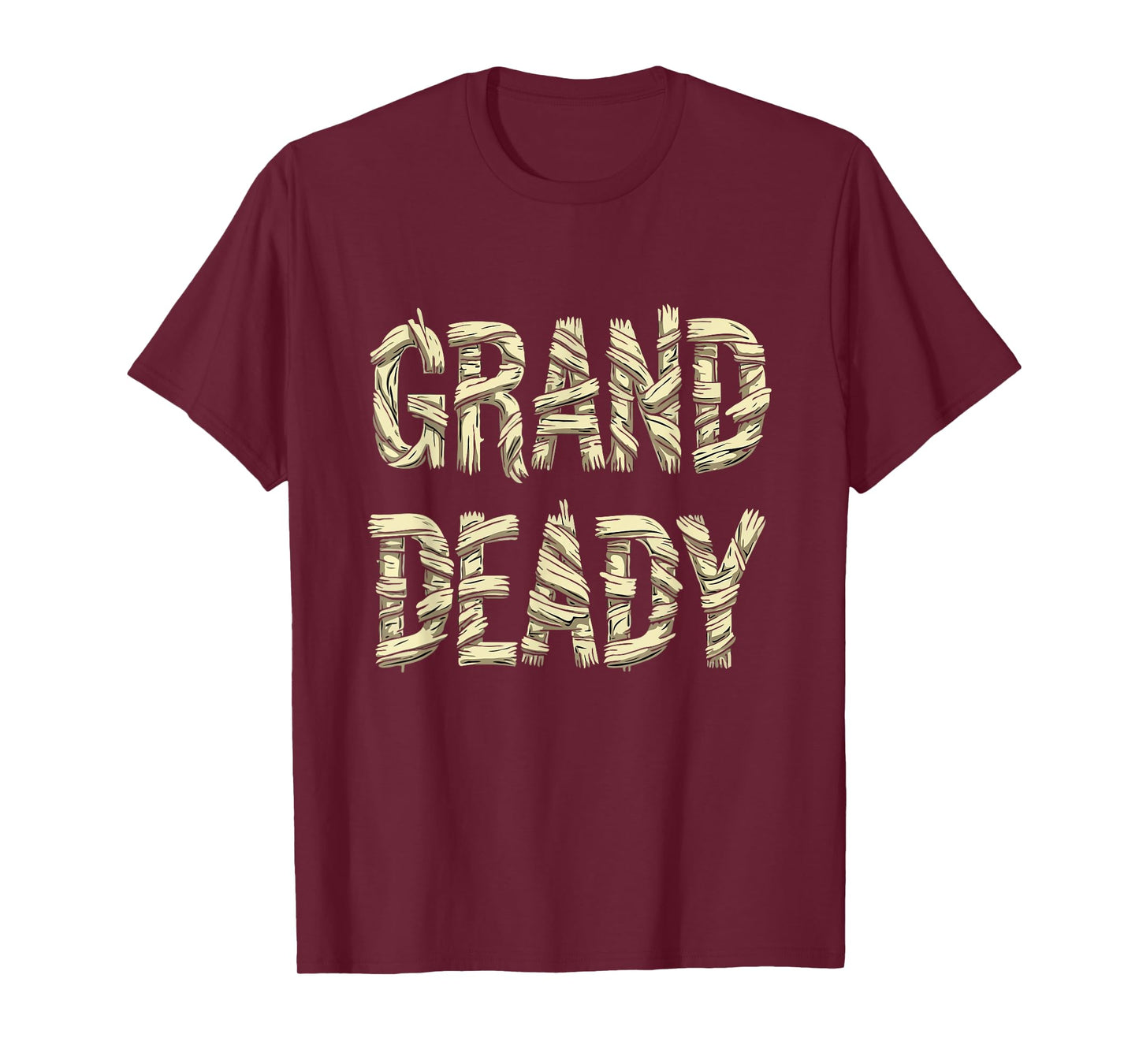 Funny Grand Mummy Matching Couple Halloween Family Costume T-Shirt