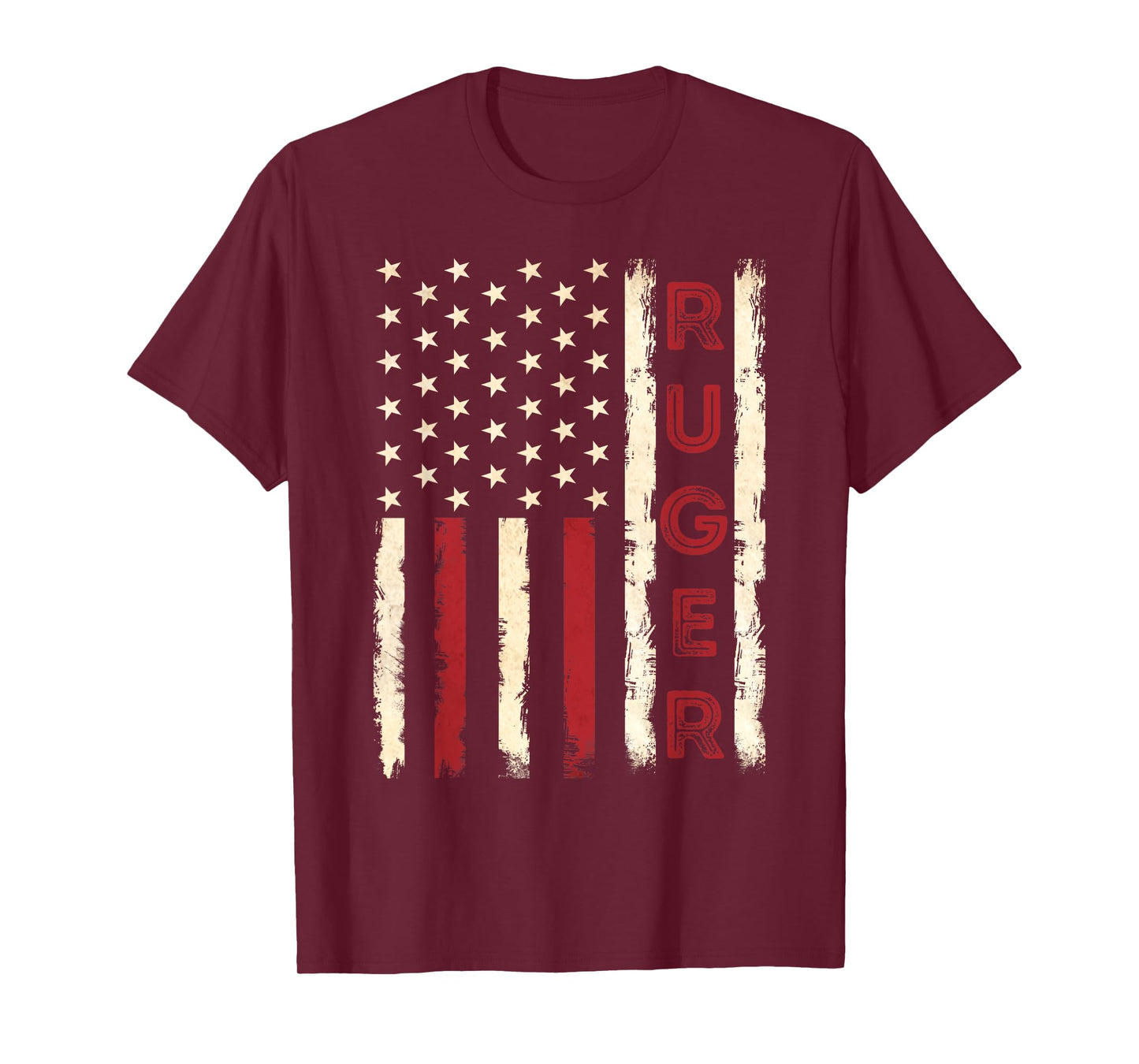 Retro USA American Flag Ruger Family Day Shirt Matching Cool T-Shirt