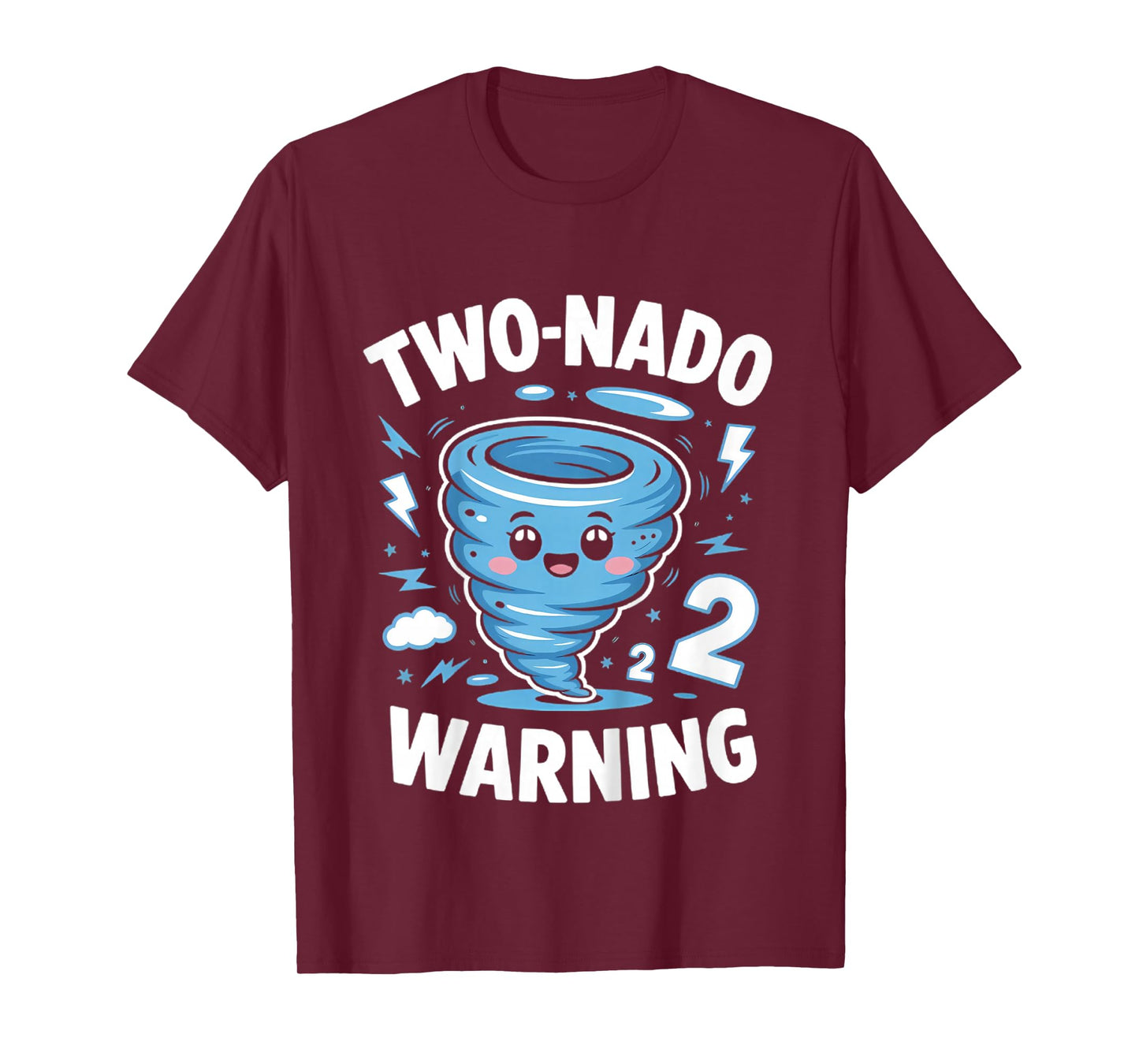 Kids Tornado 2 Year Old Boy Birthday Two Nado 2nd Bday Party T-Shirt