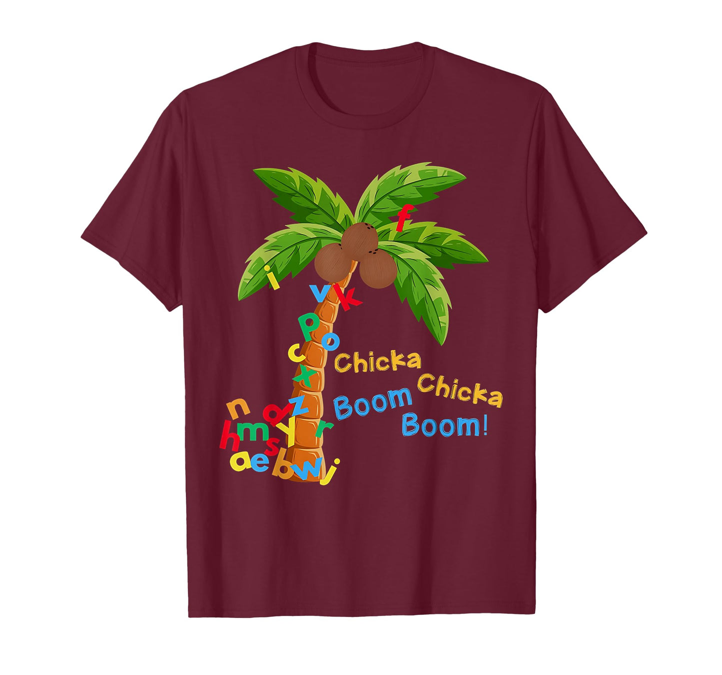Chicka Chicka Boom Boom Im Glad to See You 1st Day of School T-Shirt